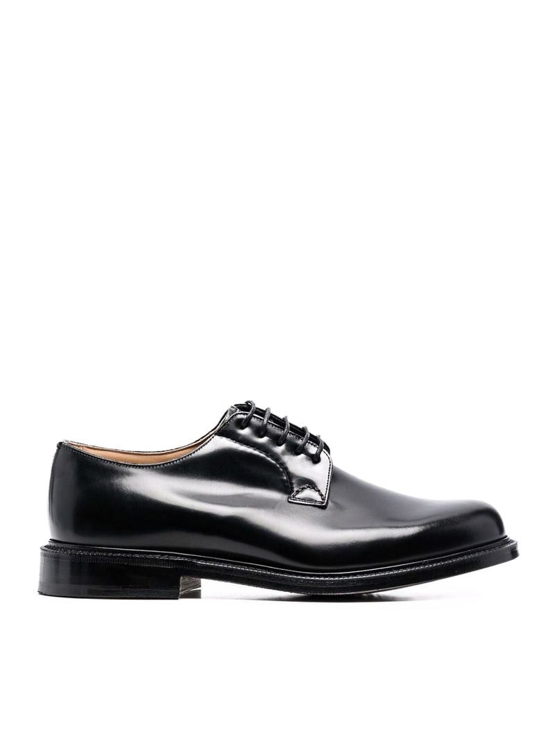 image of Churchs Derby Shannon Shoes in Black, Men's (Size 7)