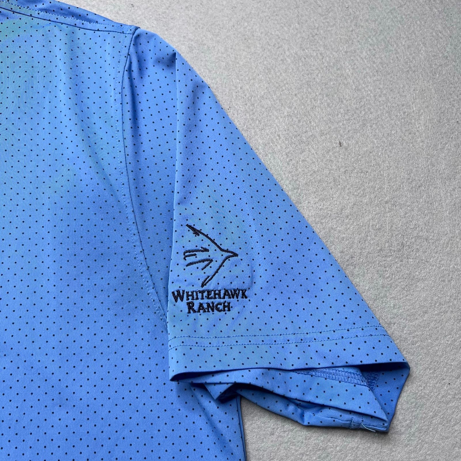 Footjoy FootJoy FJ Golf Polo Shirt Men’s XL Blue Polka Dot casual Size US XL / EU 56 / 4 - 10 Thumbnail
