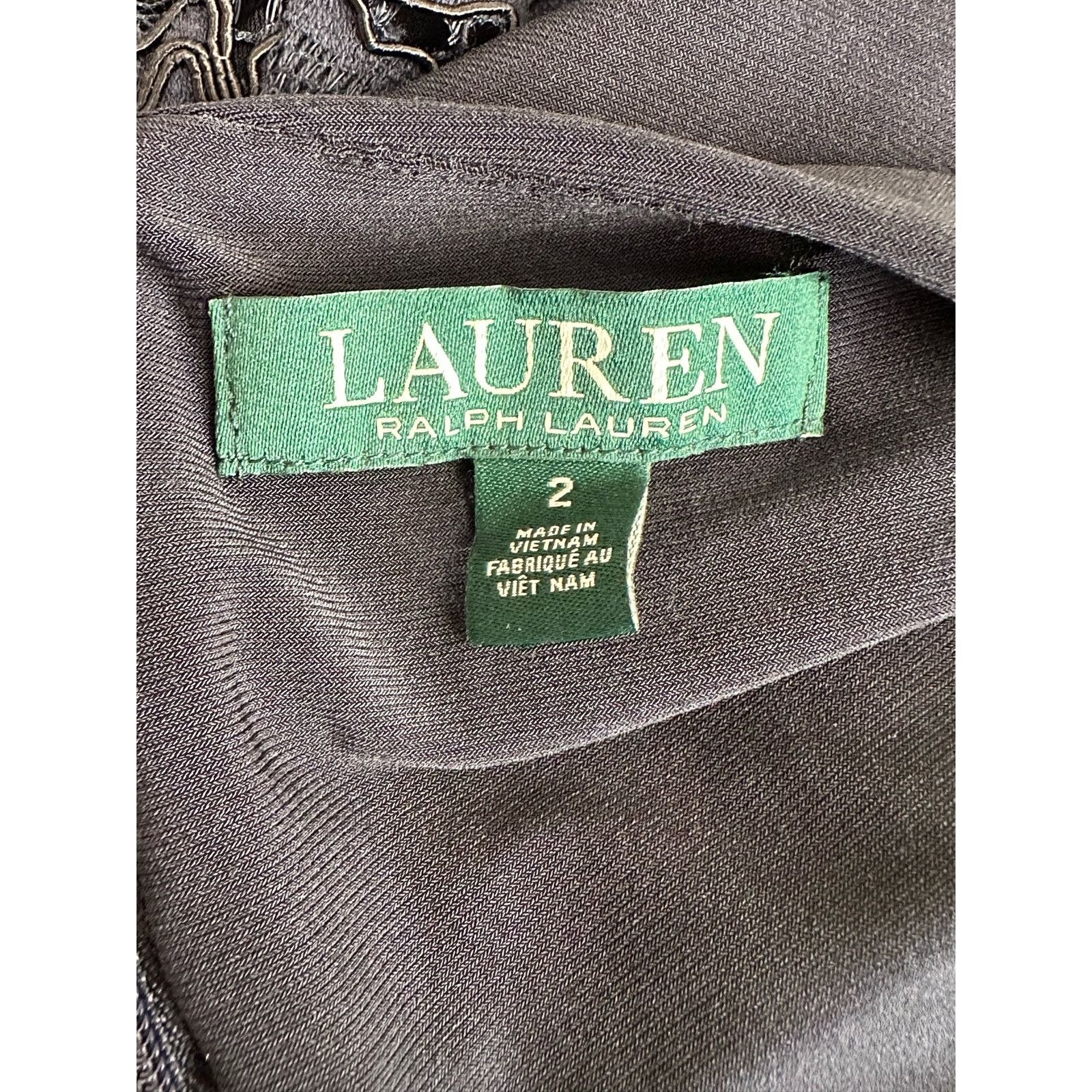 Ralph Lauren Ralph Lauren navy blue lace detail skirt cocktail dress 2 Size XS / US 0-2 / IT 36-38 - 3 Thumbnail