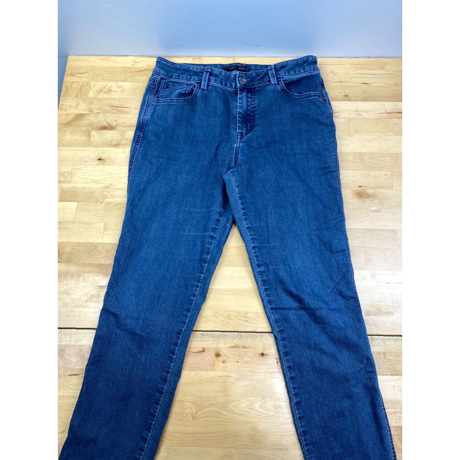 Prana prAna Kayla Jeans Womens 8/29 Blue Denim Slim Skinny Stretch Pockets 28 in Regular 8 Size 30" / US 8 / IT 44 - 2 Thumbnail