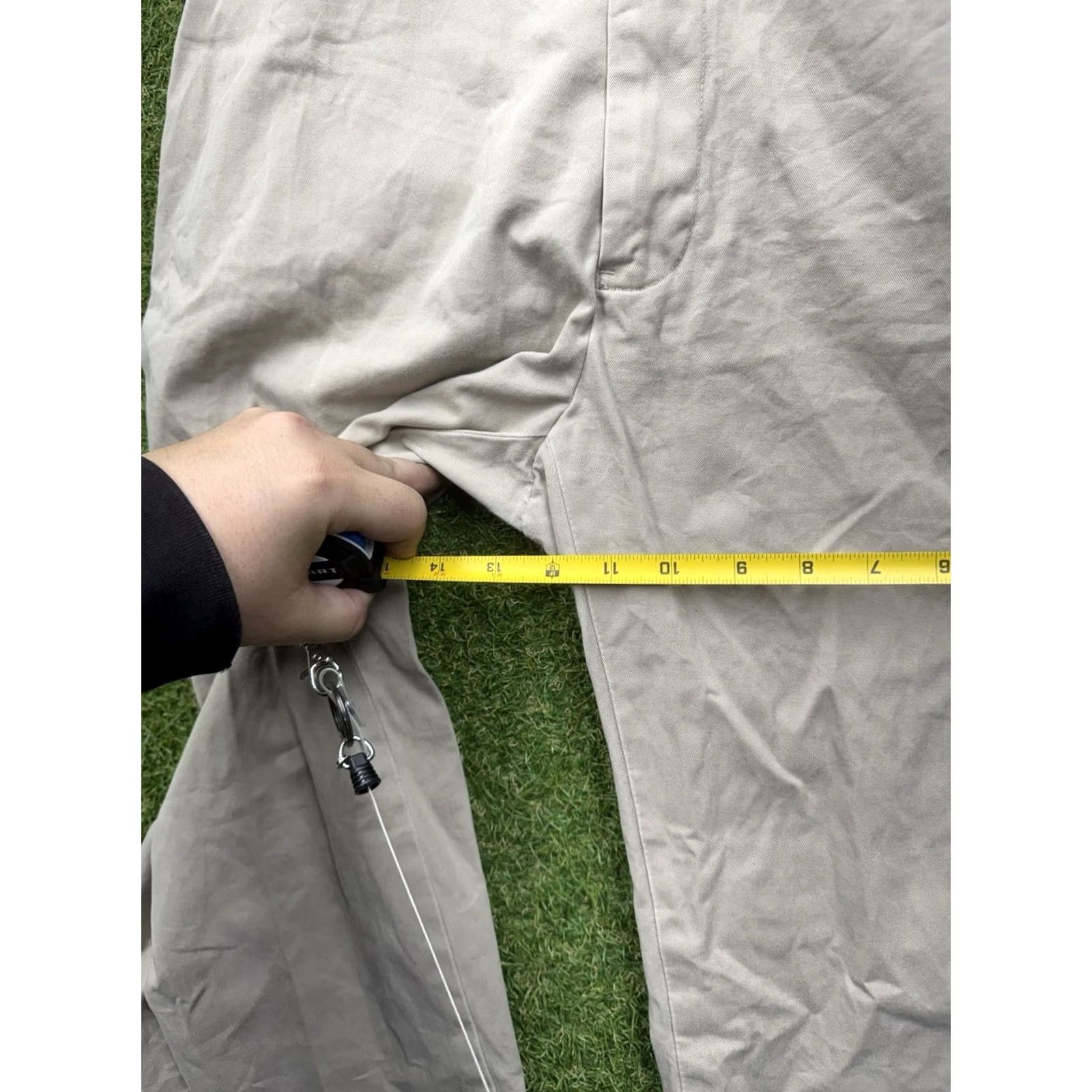 Polo Ralph Lauren Polo Ralph Lauren Prospect Pants Mens 35x30 Tan Khaki Classic Polo Chino Cotton Pant Mens 35 Beige Flat Front Button Zip Straight Regular Classic Size US S / EU 44-46 / 1 - 7 Thumbnail