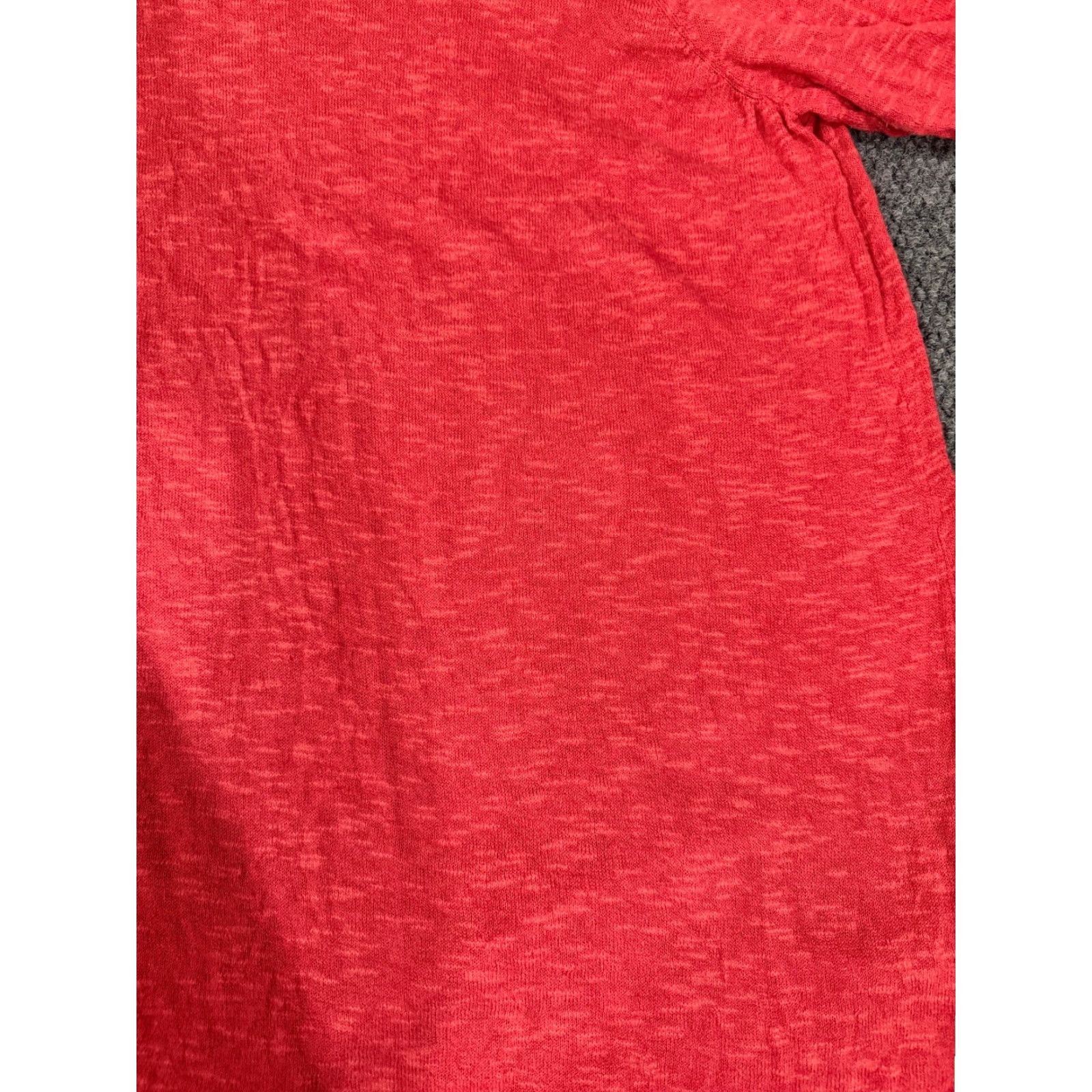 Eileen Fisher Eileen Fisher Sweater Womens Large Red Linen Cotton Lightweight Knit Pullover Regular Knit Women's L Red Lightweight Casual 90s? Size L / US 10 / IT 46 - 3 Thumbnail