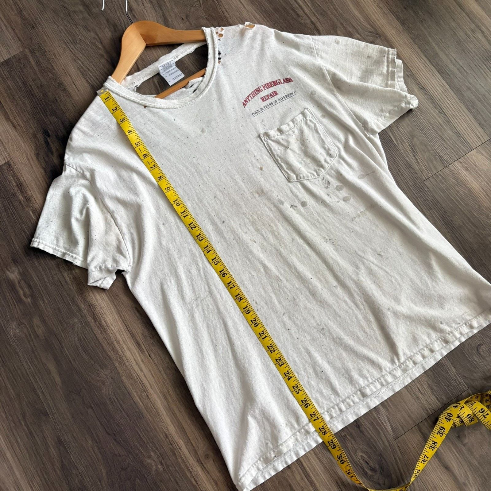 Vintage Vintage Super Thrashed Distressed Worn Zombie T-Shirt Size L Size US L / EU 52-54 / 3 - 6 Thumbnail