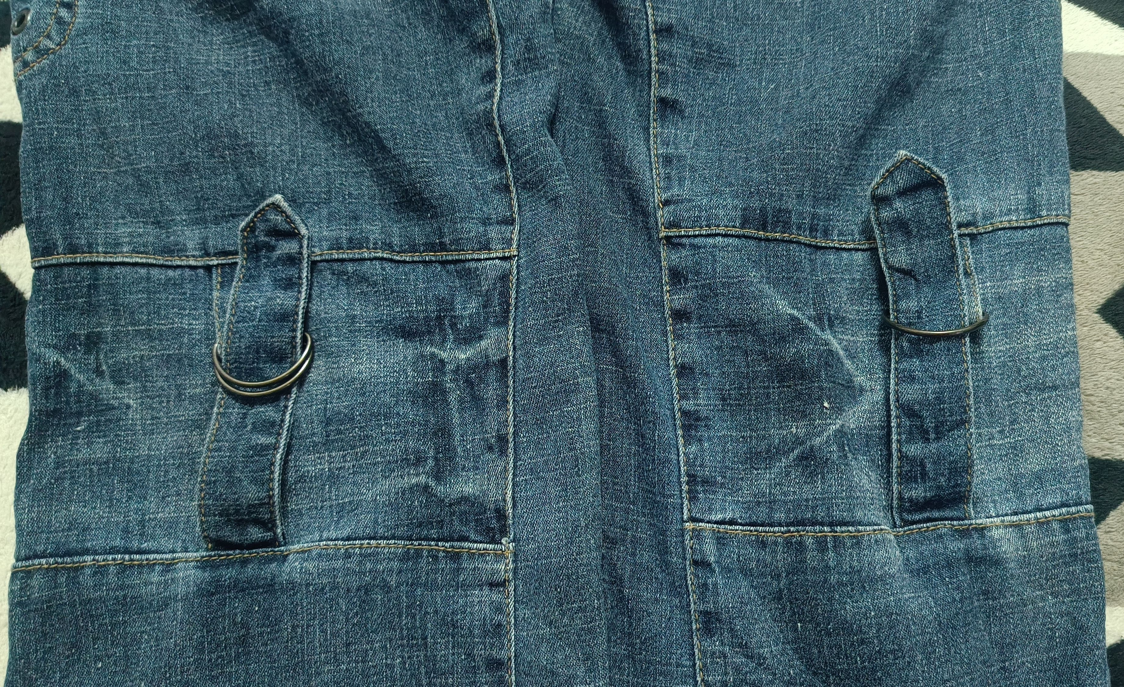 Japanese Brand 🔥🔥Rare Vintage PPFM Eastern Rock Bondage Jeans Size 34" / US 12 / IT 48 - 9 Thumbnail