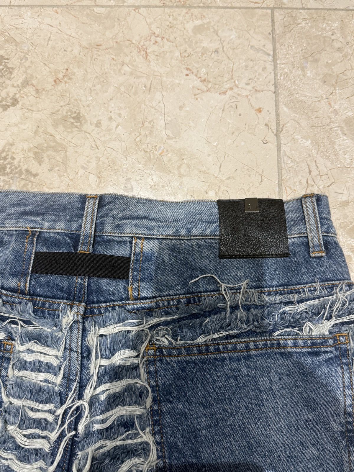 1017 ALYX 9SM Alyx Ripped-Detail Jeans Size US 34 / EU 50 - 4 Thumbnail