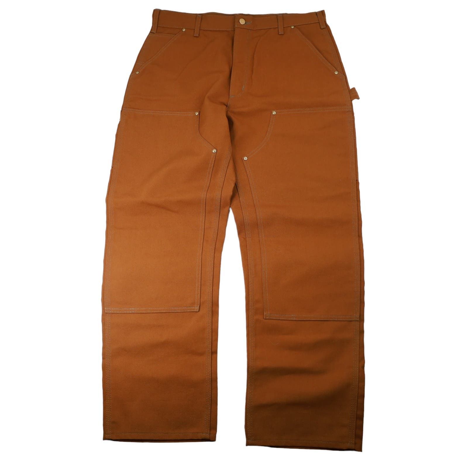image of Carhartt Helmets To Hardhats Usa Made Double Knee in Tan, Men's (Size 36)
