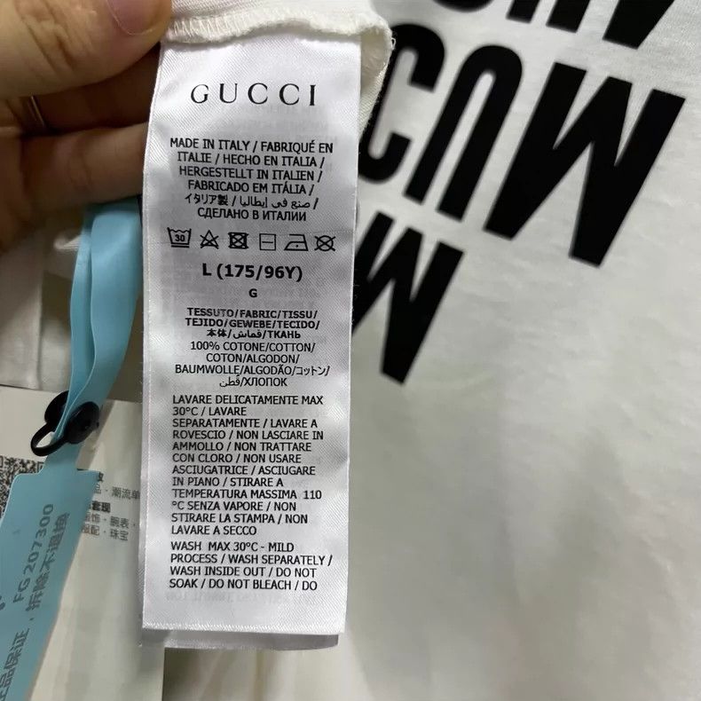 Gucci Adidas Adidas co-branded beige printed logo long slee