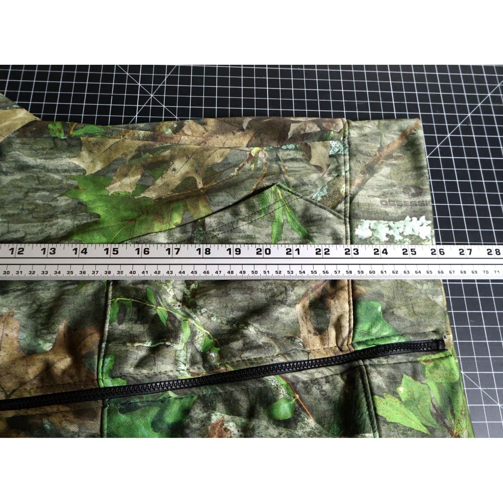 Vintage Mossy Oak Zip Hoodie Women's M Green Camo Sweatshirt Camouflage Polyester 90s Retro Nature Mossy Oak Hoodie Mens Womens Girls? Size M / US 6-8 / IT 42-44 - 6 Thumbnail