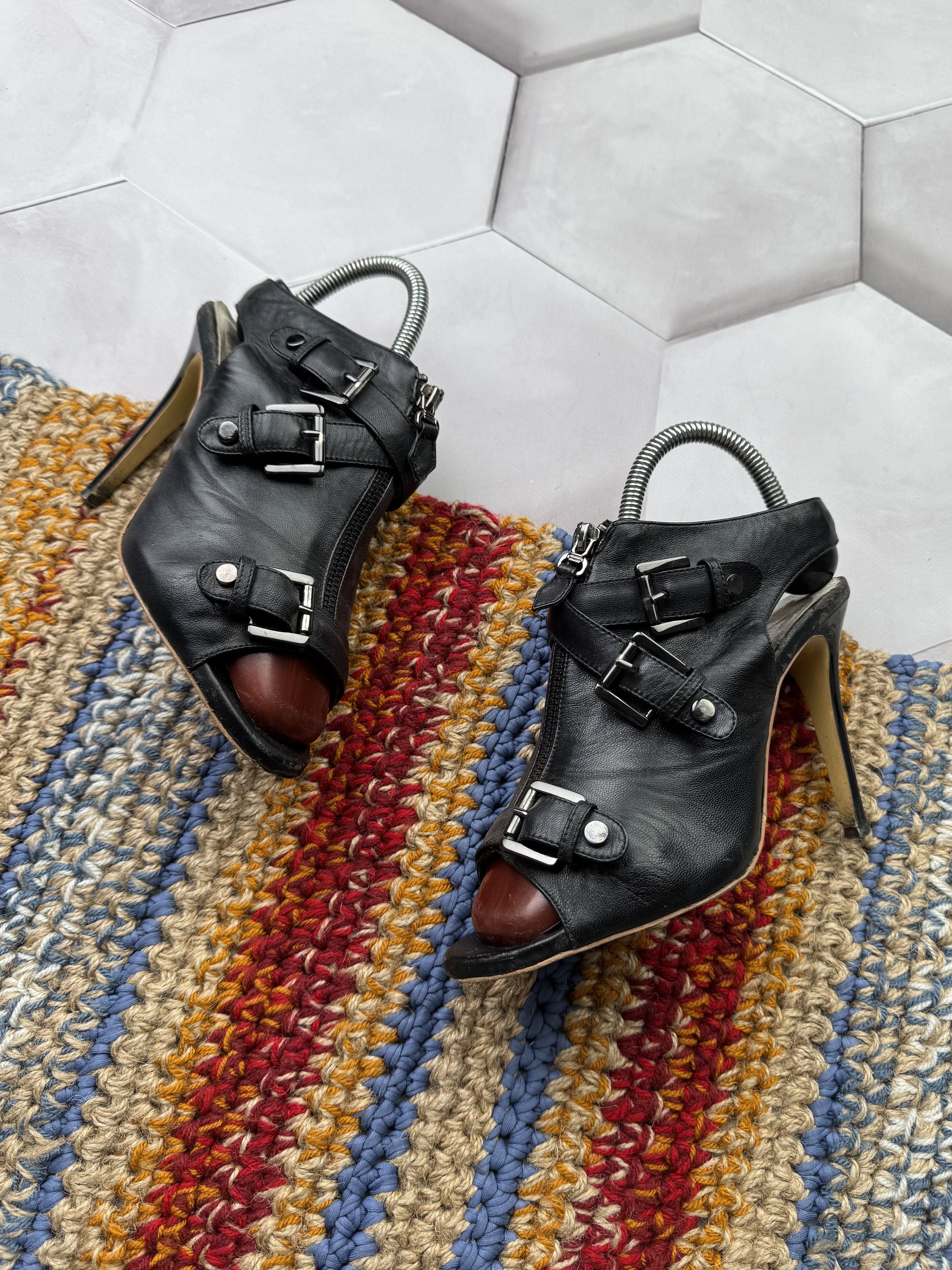 Vintage Vintage Heels With Straps Size US 9 / IT 39 - 1 Thumbnail