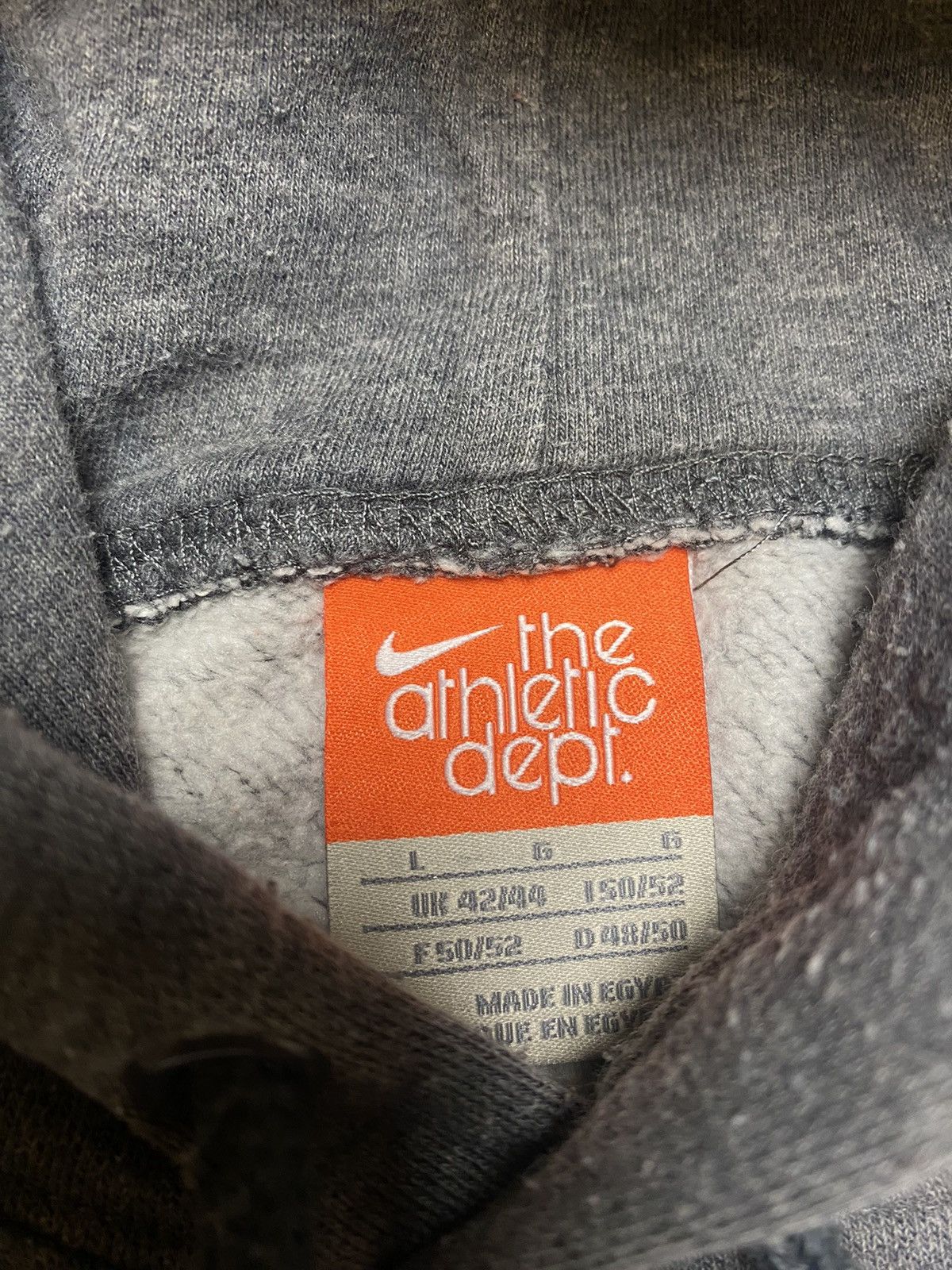 Nike × Vintage 💥JAPANESE NIKE VINTAGE SWOOSH HOODIE Size US L / EU 52-54 / 3 - 10 Thumbnail