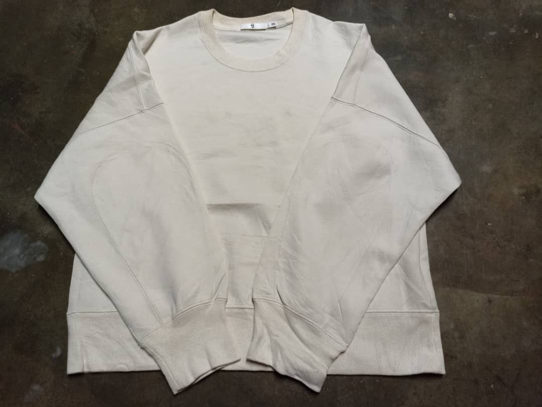 Jil Sander × Uniqlo +J x Uniqlo Sweatshirt Plain Size M / US 6-8 / IT 42-44 - 3 Thumbnail