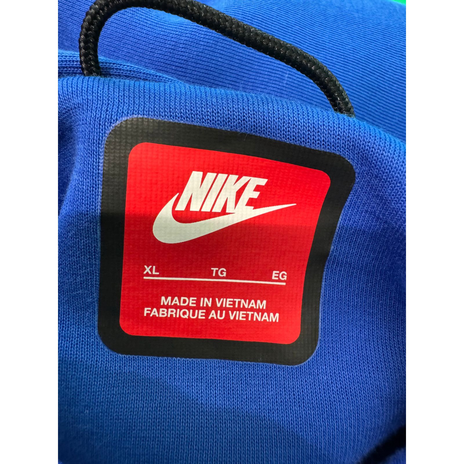 Nike Nike Tech Navy & Pink Zip Up Hoodie Size US XL / EU 56 / 4 - 3 Thumbnail