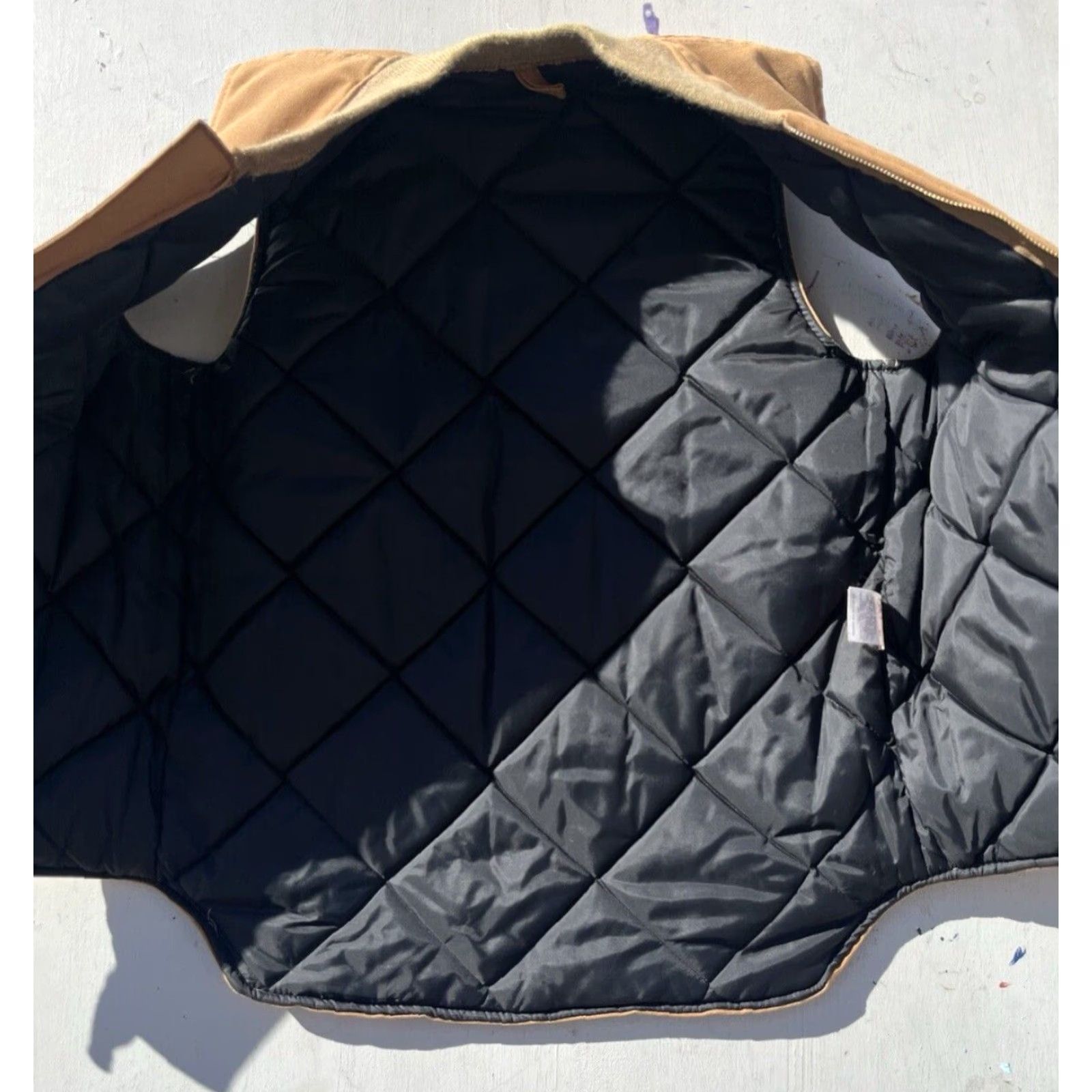 Carhartt Carhartt Vest Brown Solid MT Quilt Outdoor USA Duck Full Zip Mens Shirt Size US M / EU 48-50 / 2 - 4 Thumbnail