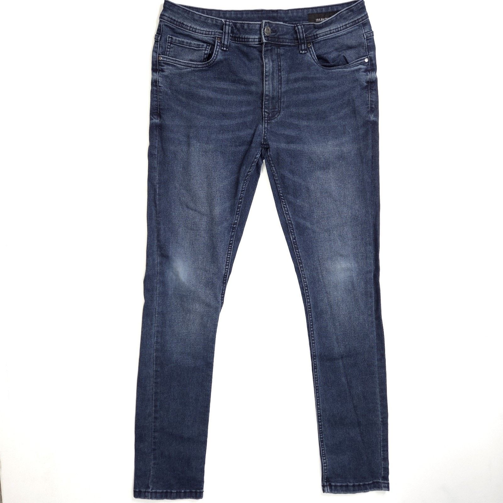 Other The Perfect Jean NYC Jeans Mens Size 34x33 Blue Skinny Fit Size US 34 / EU 50 - 1 Thumbnail