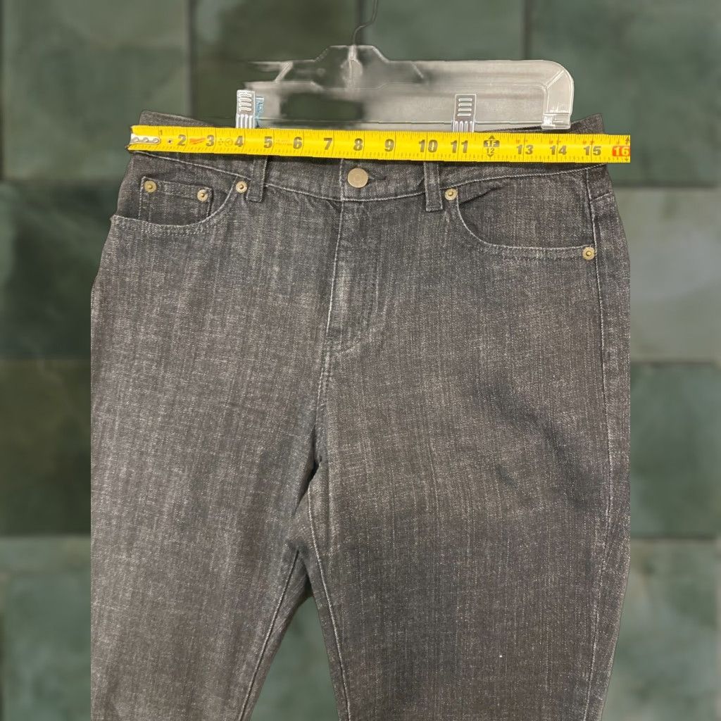 Ralph Lauren Lauren Ralph Lauren Jeans Womens 6 Black NWT Classic Straight Stretch Size 28" / US 6 / IT 42 - 1 Thumbnail