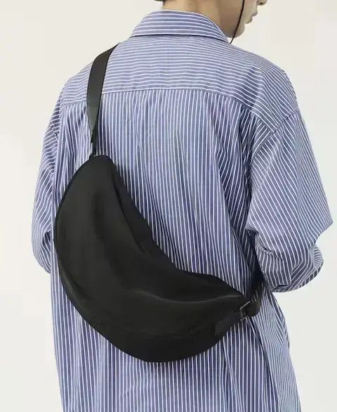 Y2K Belt Bag Crossbody Shoulder Bag in Black, Men's