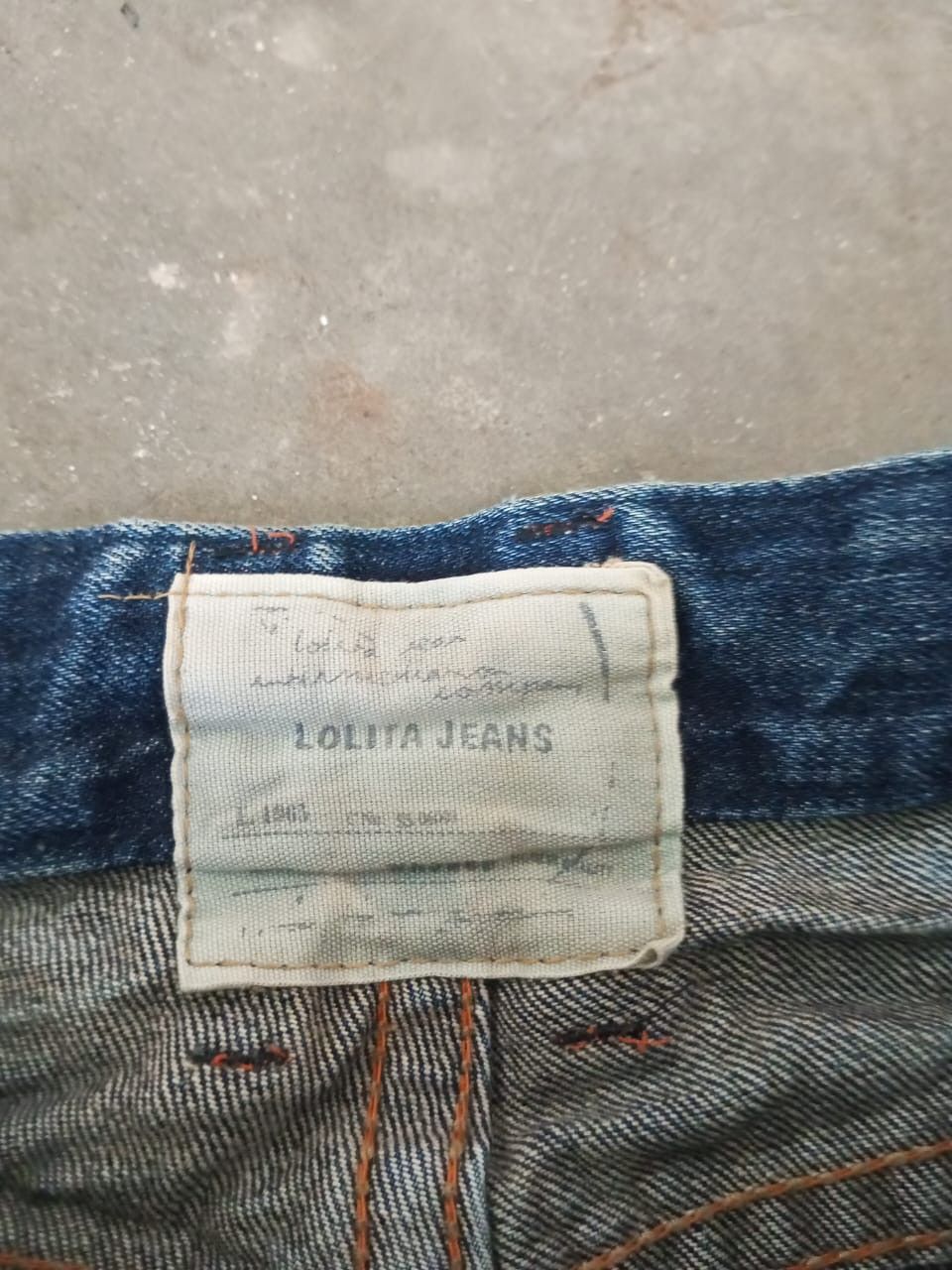 Hysteric Glamour A06 Lolita by Concert Club Flare Jeans Size 31" - 3 Thumbnail
