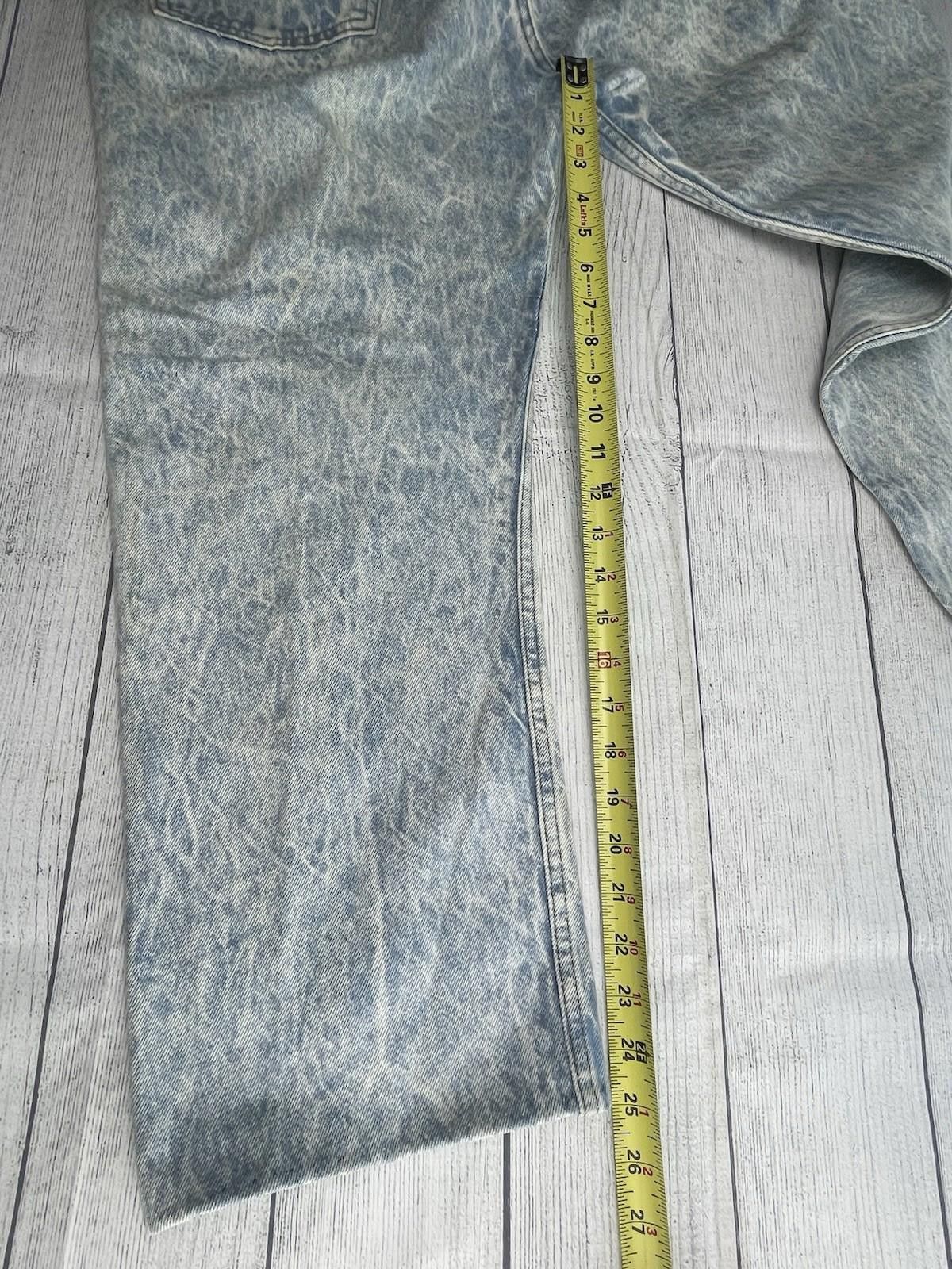 Levi's Vintage Levis 501 Acid Wash Jeans USA Made Men 38x30 Custom Size US 38 / EU 54 - 7 Thumbnail