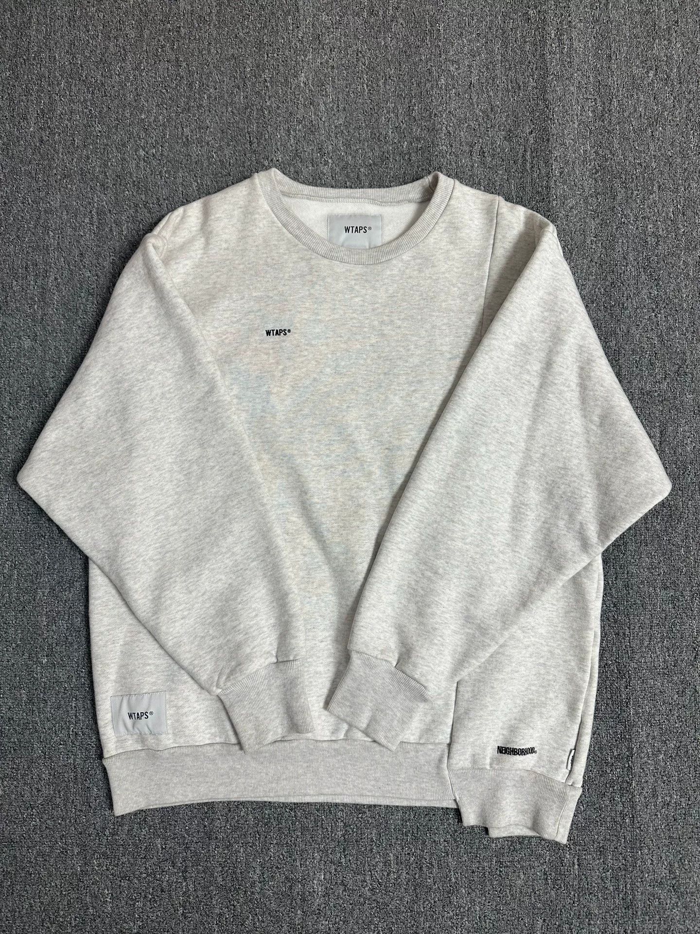 Wtaps WTAPS x NEIGHBORHOOD RIPPER CREW SWEATSHIRT Size US S / EU 44-46 / 1 - 1 Thumbnail