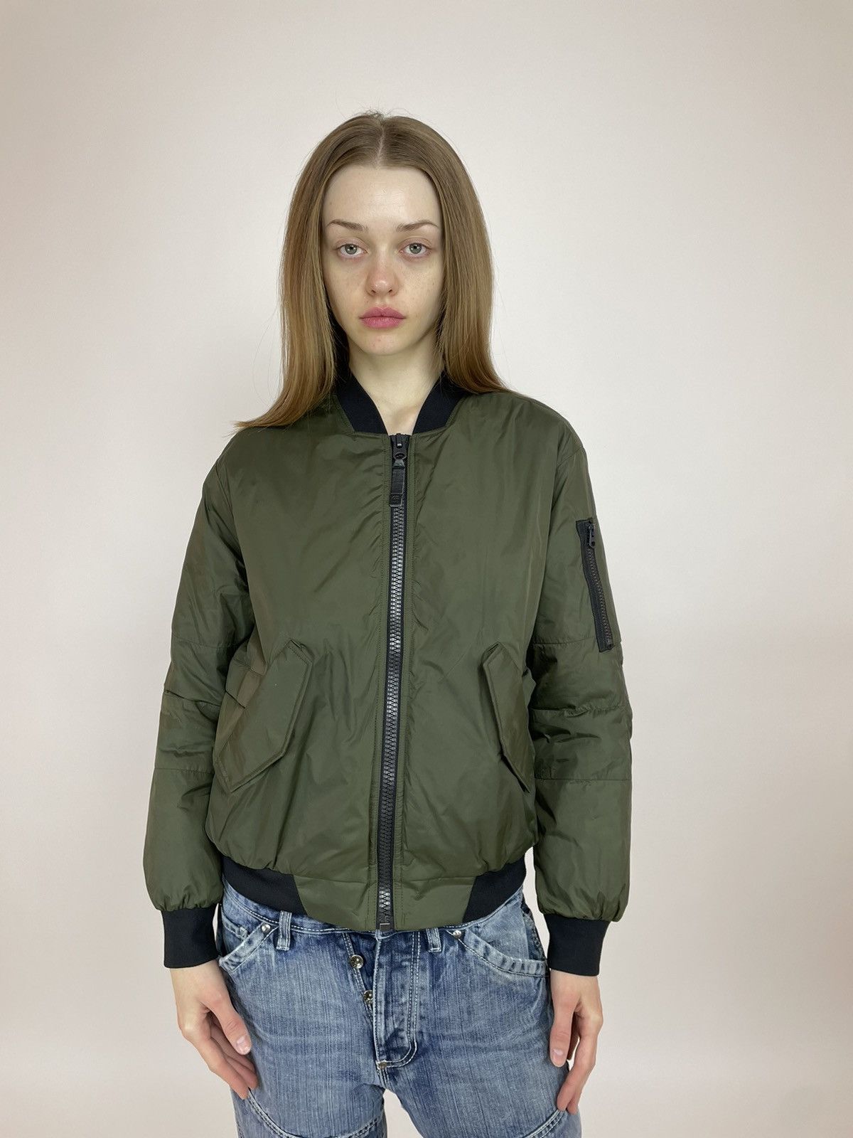 G-Star G-star RAW RACKAM Bomber jacket Womens size S Size S / US 4 / IT 40 - 1 Thumbnail
