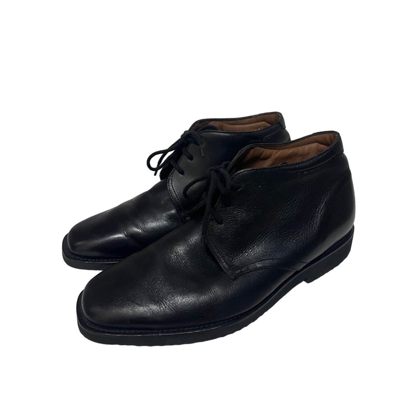 Florsheim Florsheim Flites Black Leather Ankle Chukka Boots US 10D Size US 9.5 / EU 42-43 - 1 Thumbnail