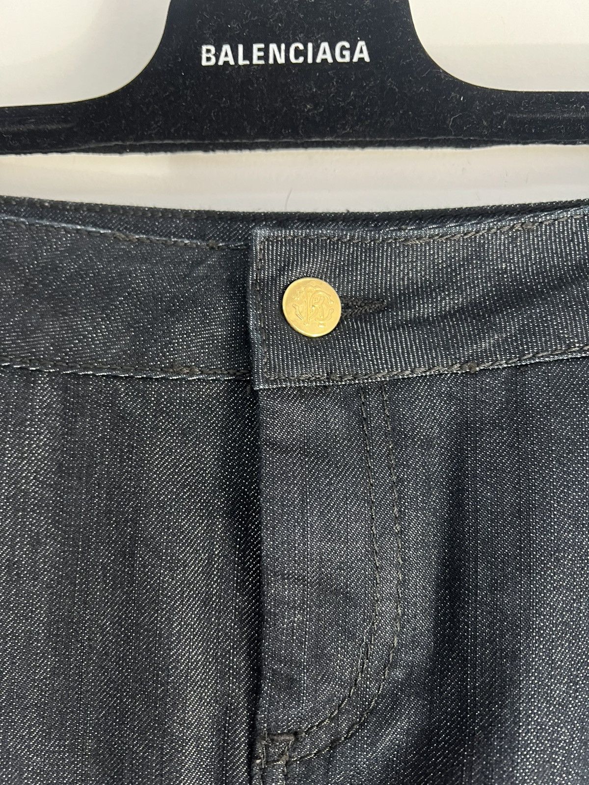 Roberto Cavalli Roberto cavalli L denim skirt blue Size 33" - 5 Thumbnail