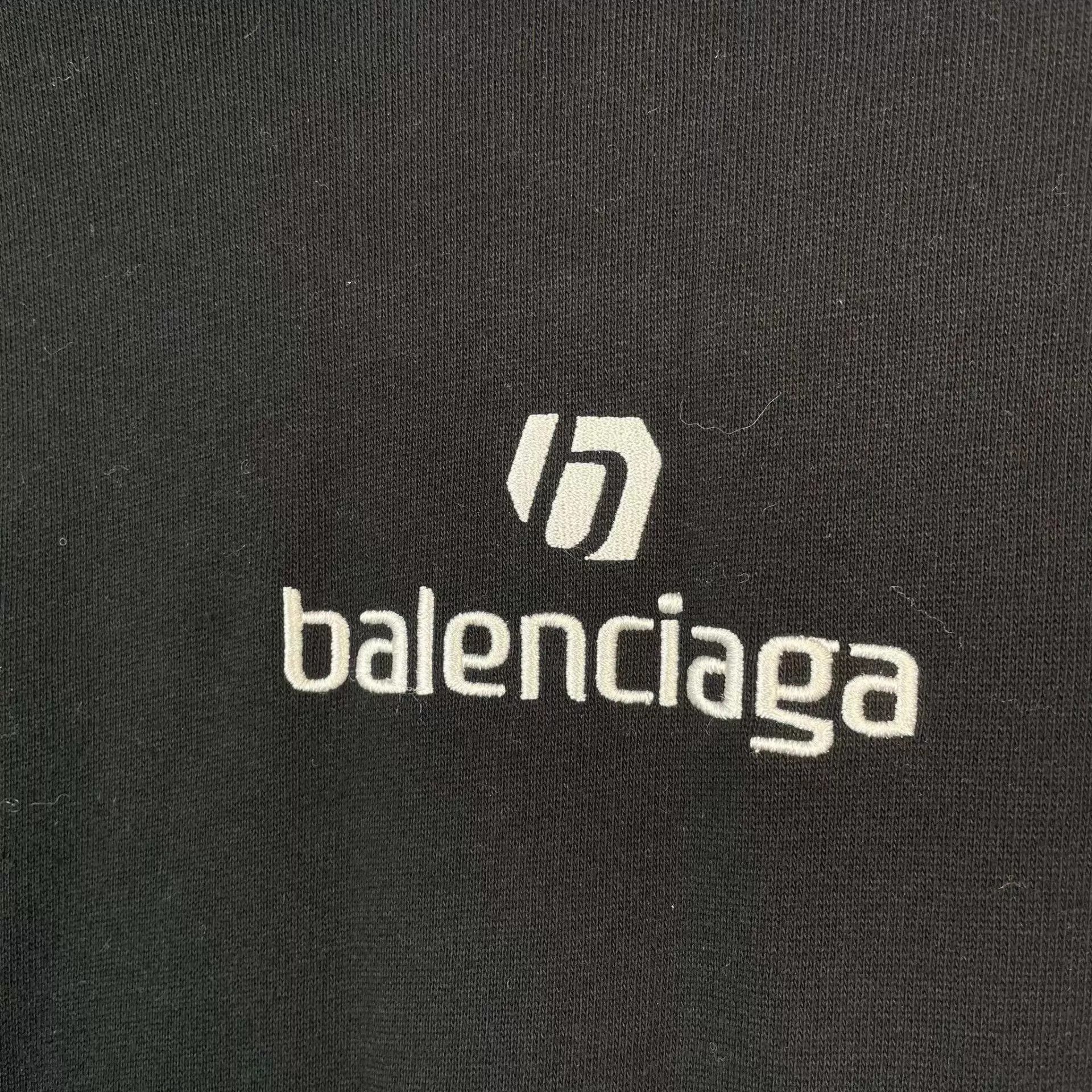 Balenciaga Balenciaga 95 New Cotton Sweatshirt M Black Size US M / EU 48-50 / 2 - 7 Thumbnail