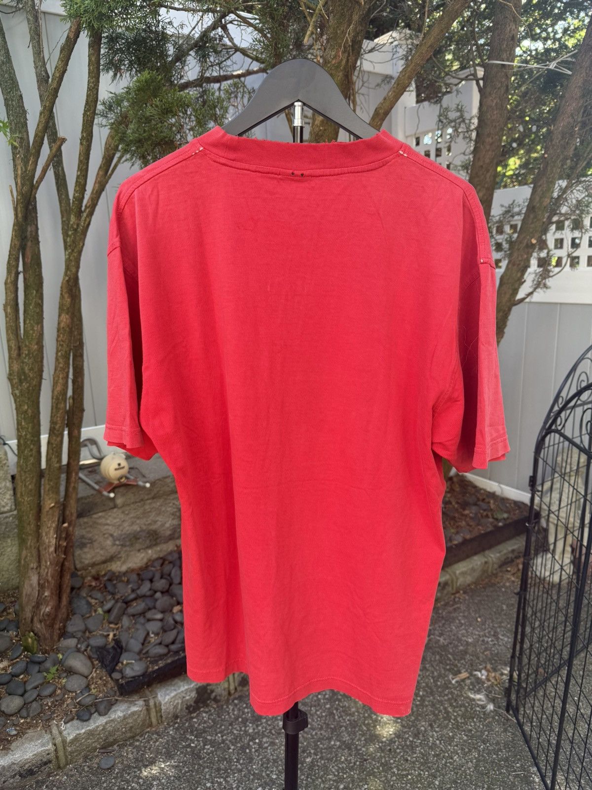 Ferrari Vintage 90s Ferrari Distressed Tee Italy SunFaded Size US L / EU 52-54 / 3 - 7 Thumbnail