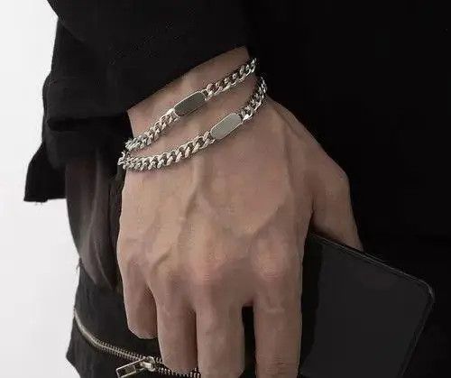 VIBE Stacked Chain Bracelet Size ONE SIZE - 1 Thumbnail