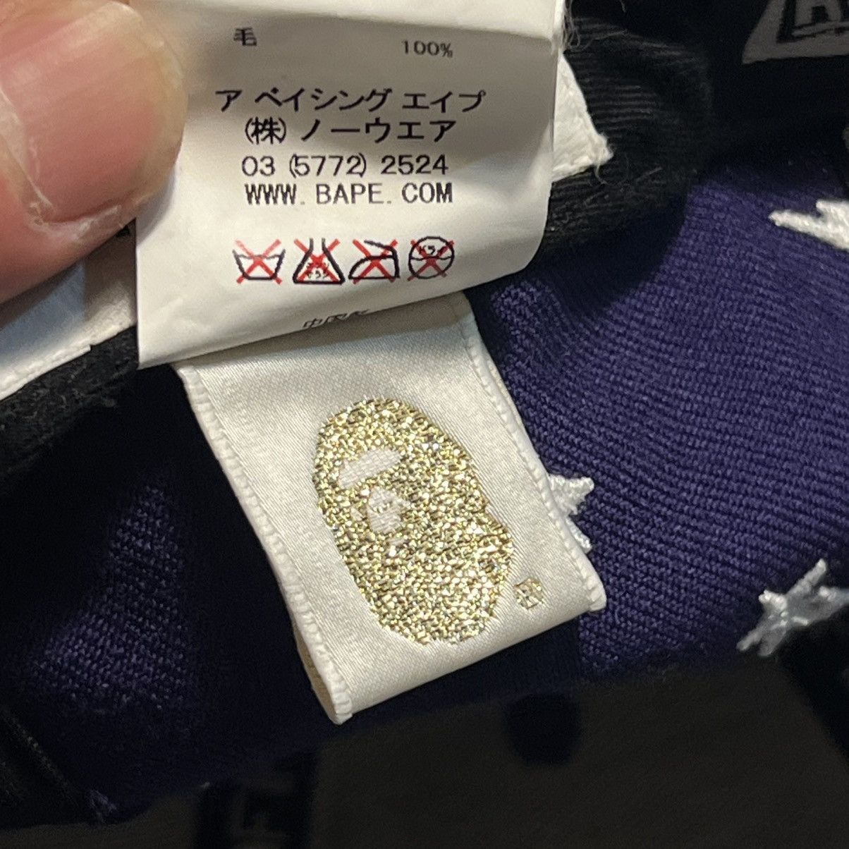 Bape 00s Bape New era bapesta fitted cap 59fifty embroiled Size ONE SIZE - 6 Thumbnail