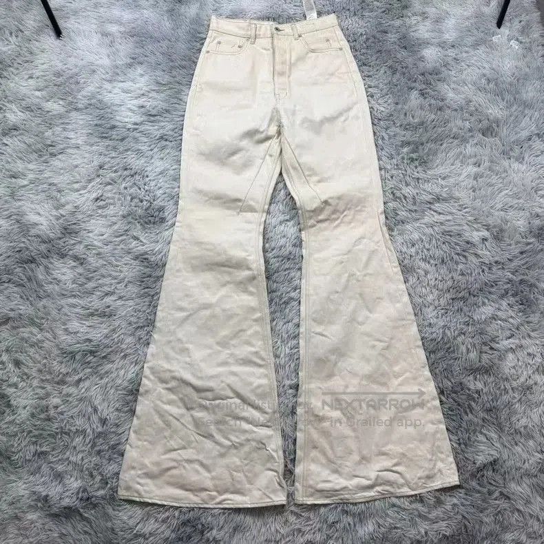 Rick Owens Rick Owens Bolan White Jeans Size 29. Size US 29 - 1 Thumbnail