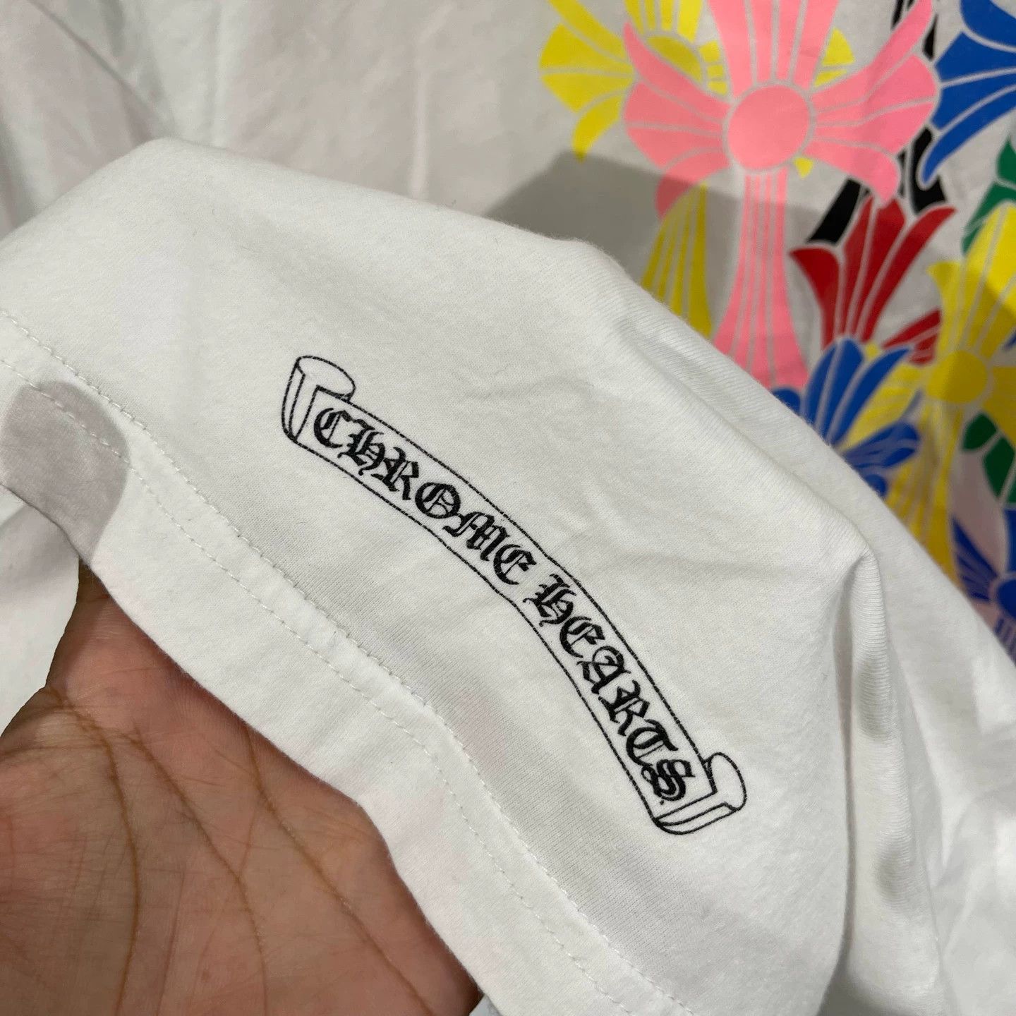 Chrome Hearts Chrome Hearts Color Cross Arms Sanskrit Long Sleeve XL 99 Size US XL / EU 56 / 4 - 7 Thumbnail