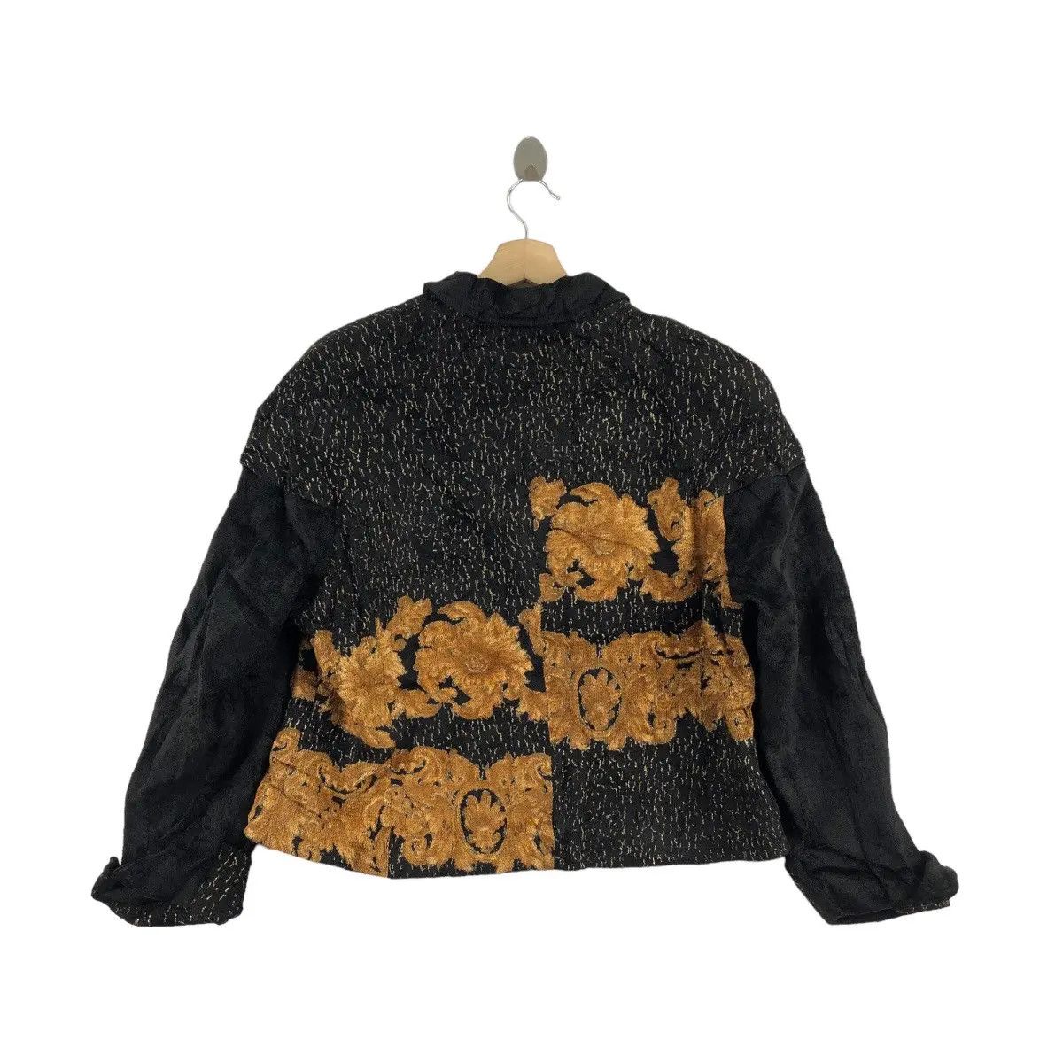 Vintage Vtg 80’ FRANCA V. PAOLONI Milano Italy Floral Tweed Coat Size L / US 10 / IT 46 - 5 Thumbnail