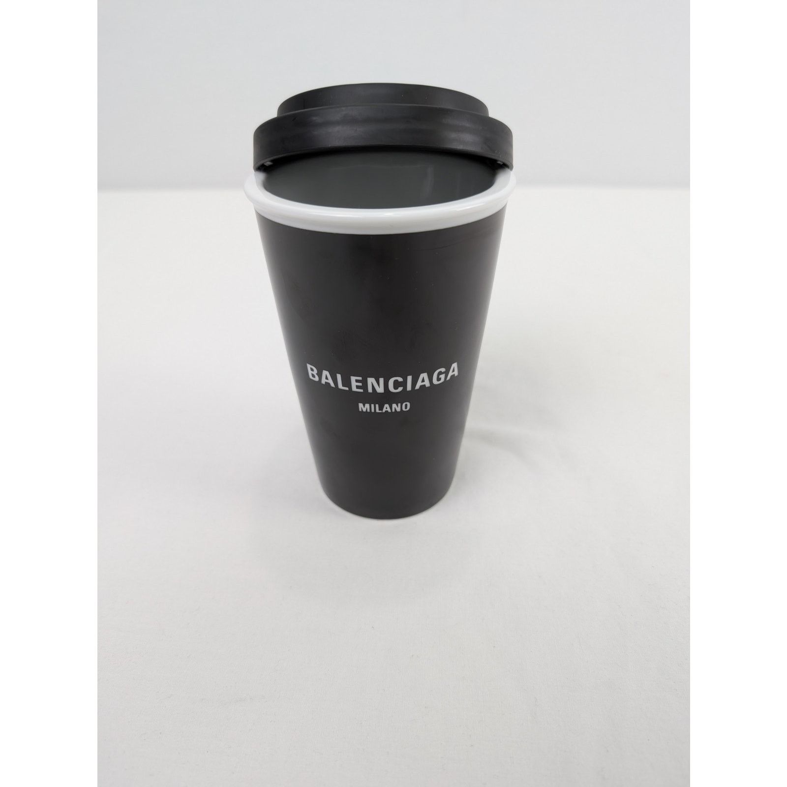 Balenciaga o1rshd1 Size: OS / Milano Porcelain Coffee Cup in Black Size ONE SIZE - 7 Thumbnail