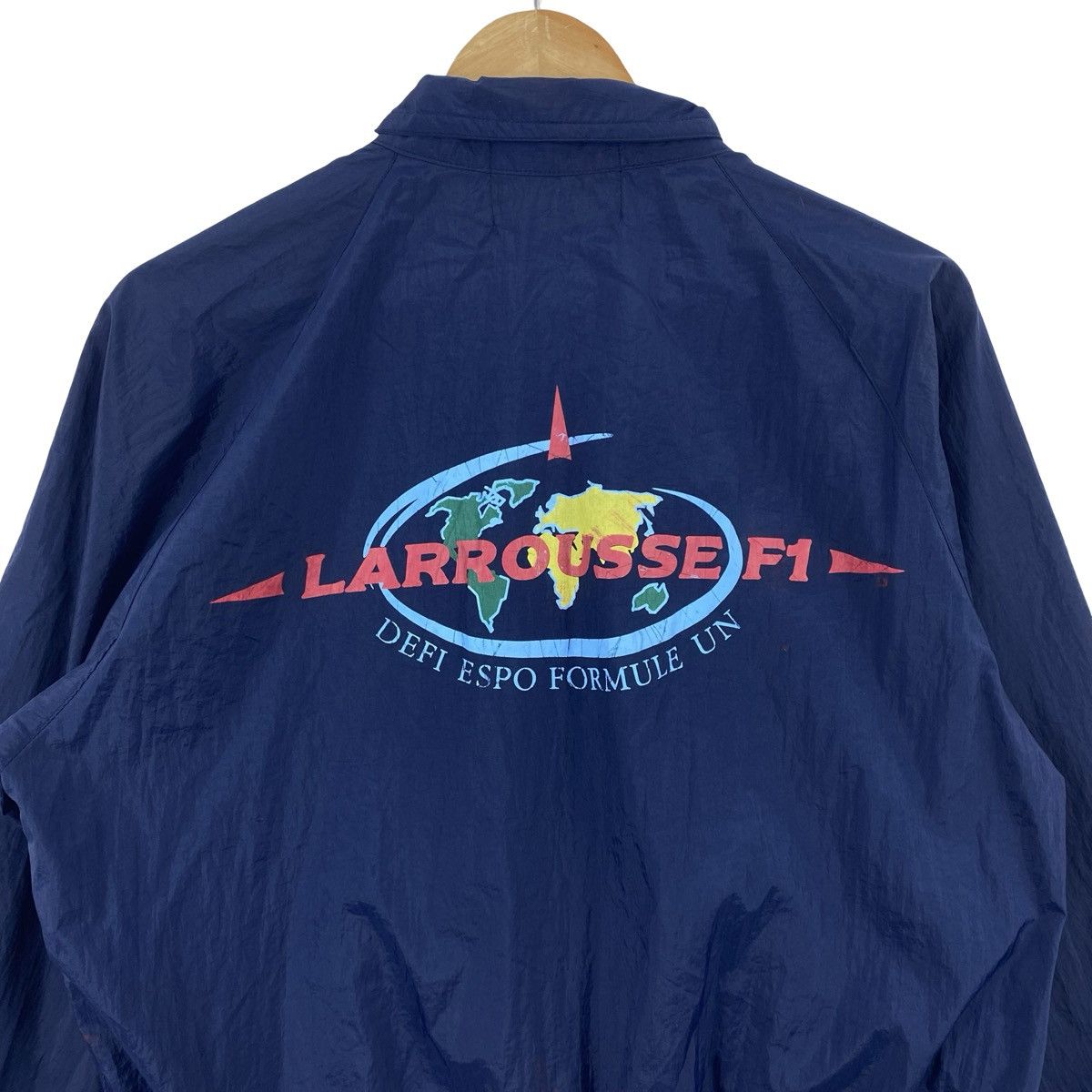 Vintage Vintage LARROUSSE F1 France Formula One Racing Windbreaker Size US XXL / EU 58 / 5 - 9 Thumbnail