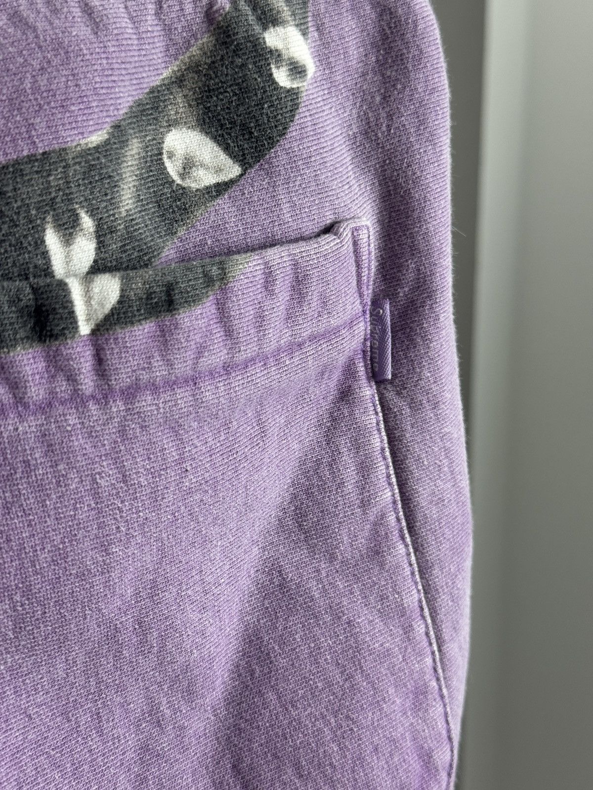 Supreme Supreme Studded Collars Sweatpant 'Violet' Sweatpants Size US 31 - 4 Thumbnail