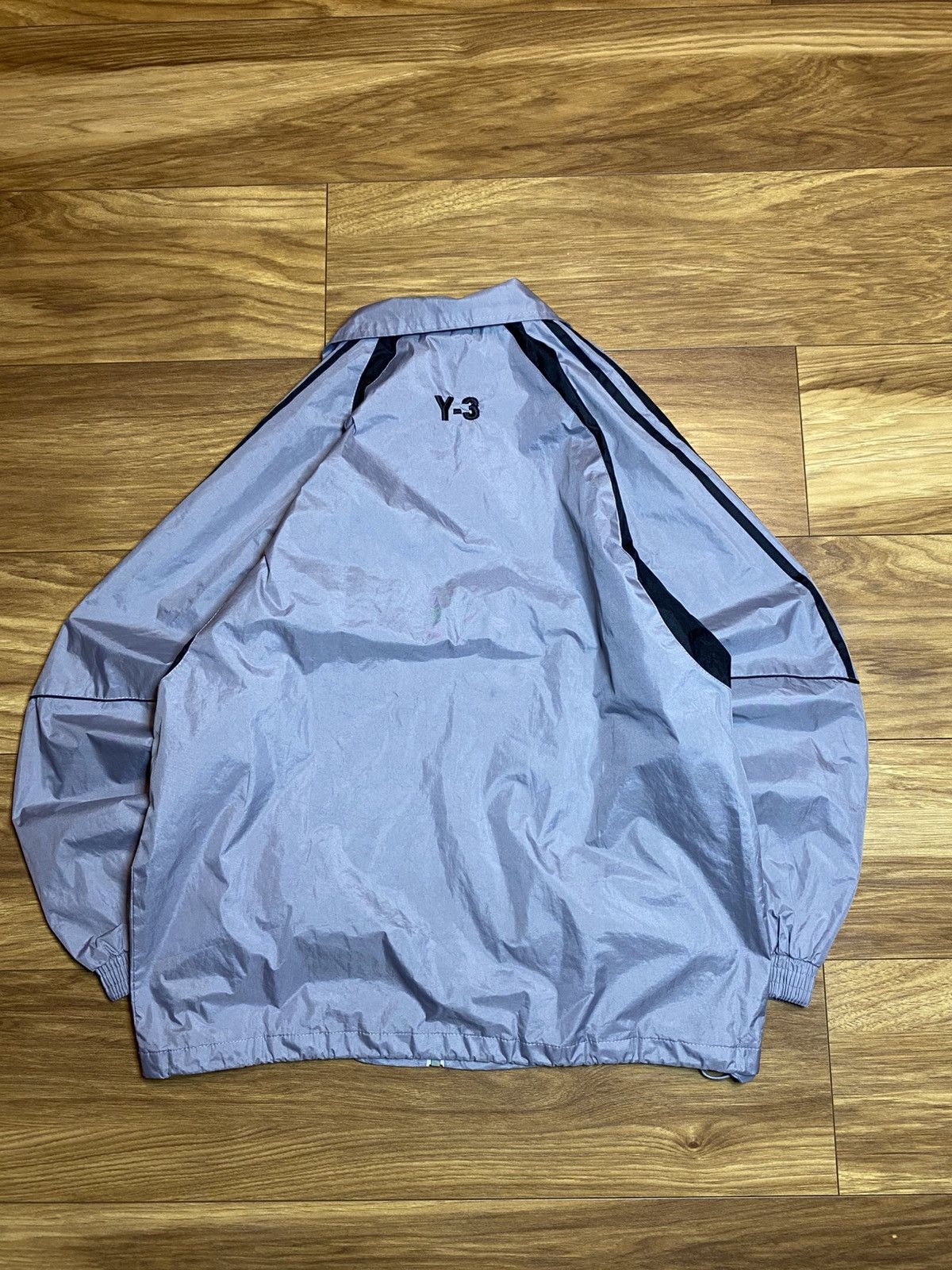 Yohji Yamamoto Vinatage Y-3 Adidas Nylon Track Jacket Y2 Japanese Style Size US M / EU 48-50 / 2 - 6 Thumbnail