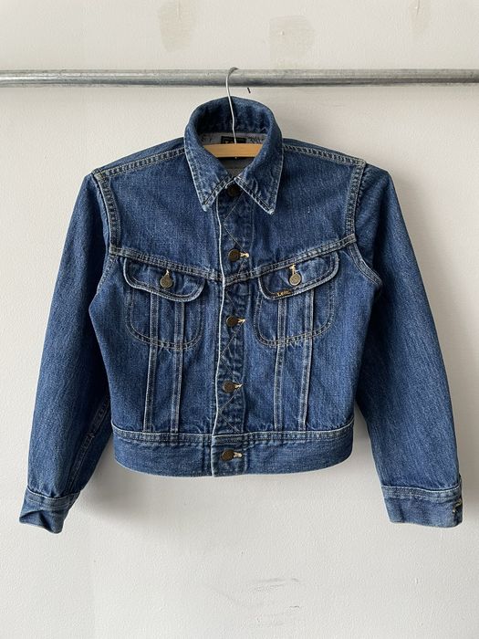 Vintage Vintage Lee Sanforized Denim Jacket Boxy | Grailed