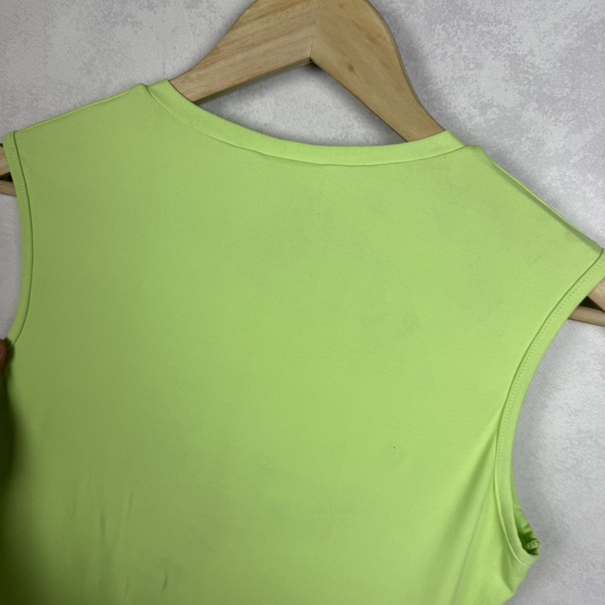 Versace × Versace Jeans Couture Versace Jeans Couture Women’s Nylon Acid Green Tank Top Size L / US 10 / IT 46 - 20 Thumbnail