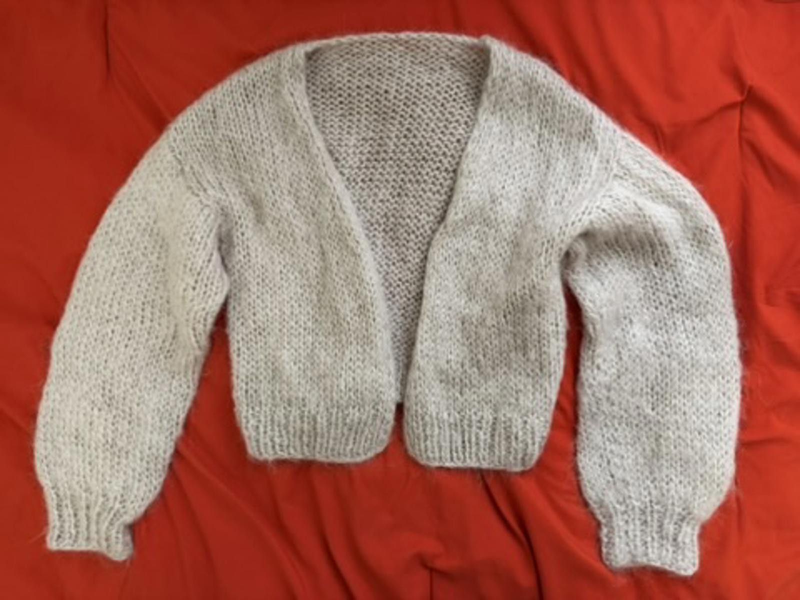 Other Handmade Chunky Knit Sweater in Beige (SMALL) Size S / US 4 / IT 40 - 5 Thumbnail