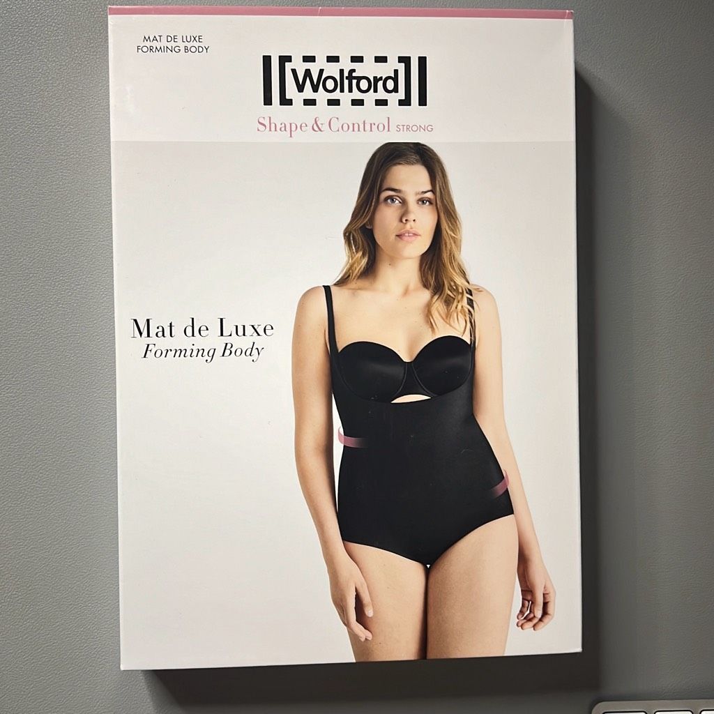 Wolford NWT Wolford Mat De Luxe Forming Body Black 40 12 Size XL / US 12-14 / IT 48-50 - 1 Thumbnail