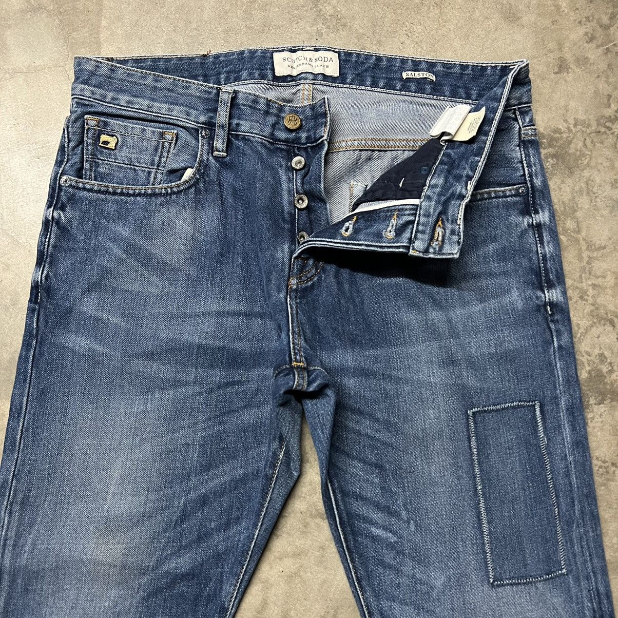 Scotch Soda Amsterdams Blauw “Ralston” Denim Jeans