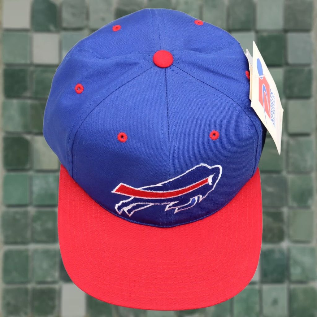 Sports Specialties VINTAGE Sports Specialties Buffalo Bills NFL Snapback Hat Blue OSFA New Old Stock Size ONE SIZE - 1 Thumbnail