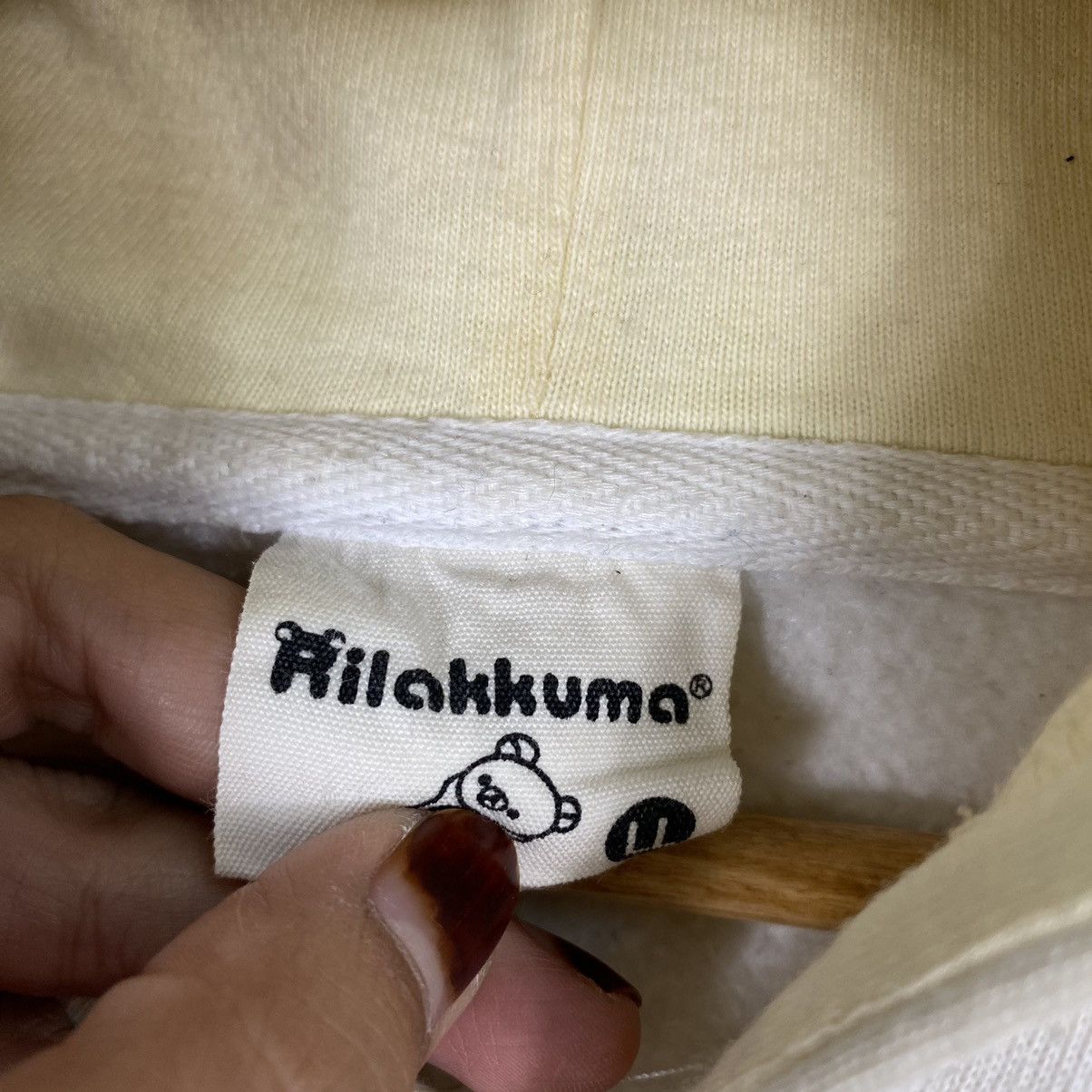 Cartoon Network × Japanese Brand RILAKKUMA BIG LOGO PULLOVER HOODIE Size US M / EU 48-50 / 2 - 11 Thumbnail