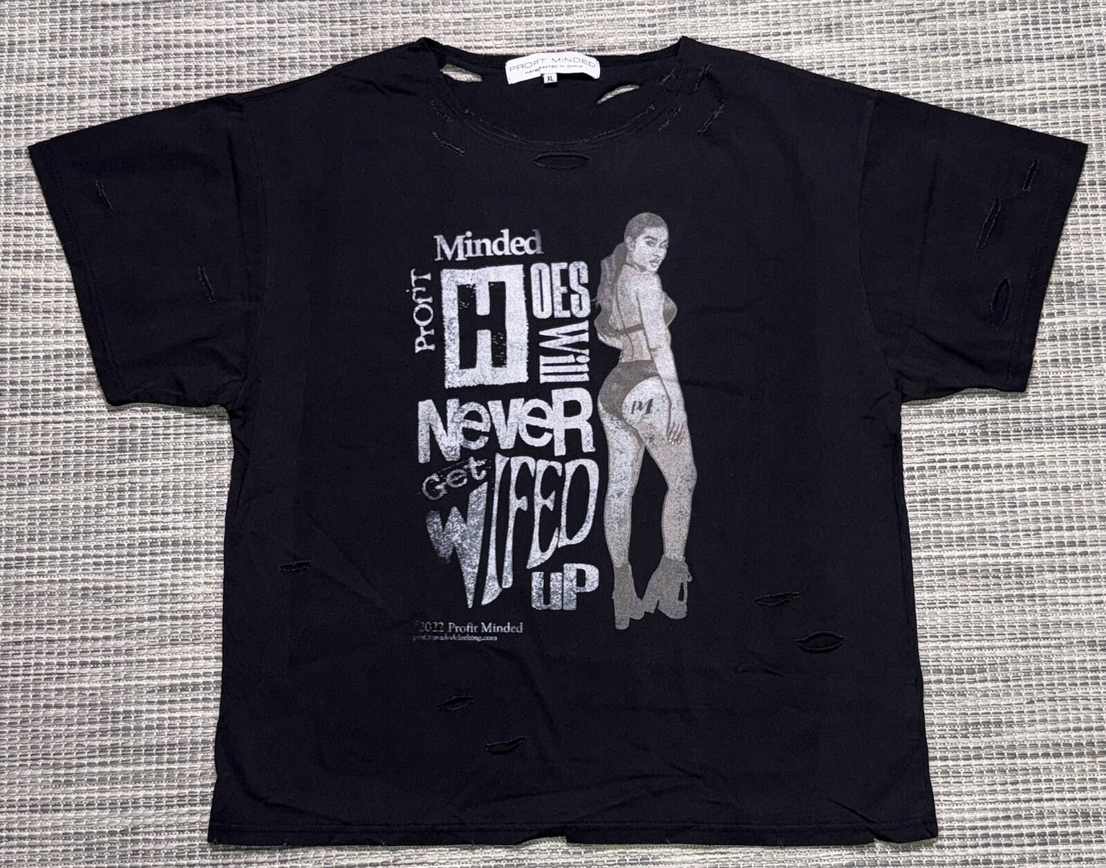 Other Profit Minded Cant Save Her Tee Size US M / EU 48-50 / 2 - 1 Thumbnail