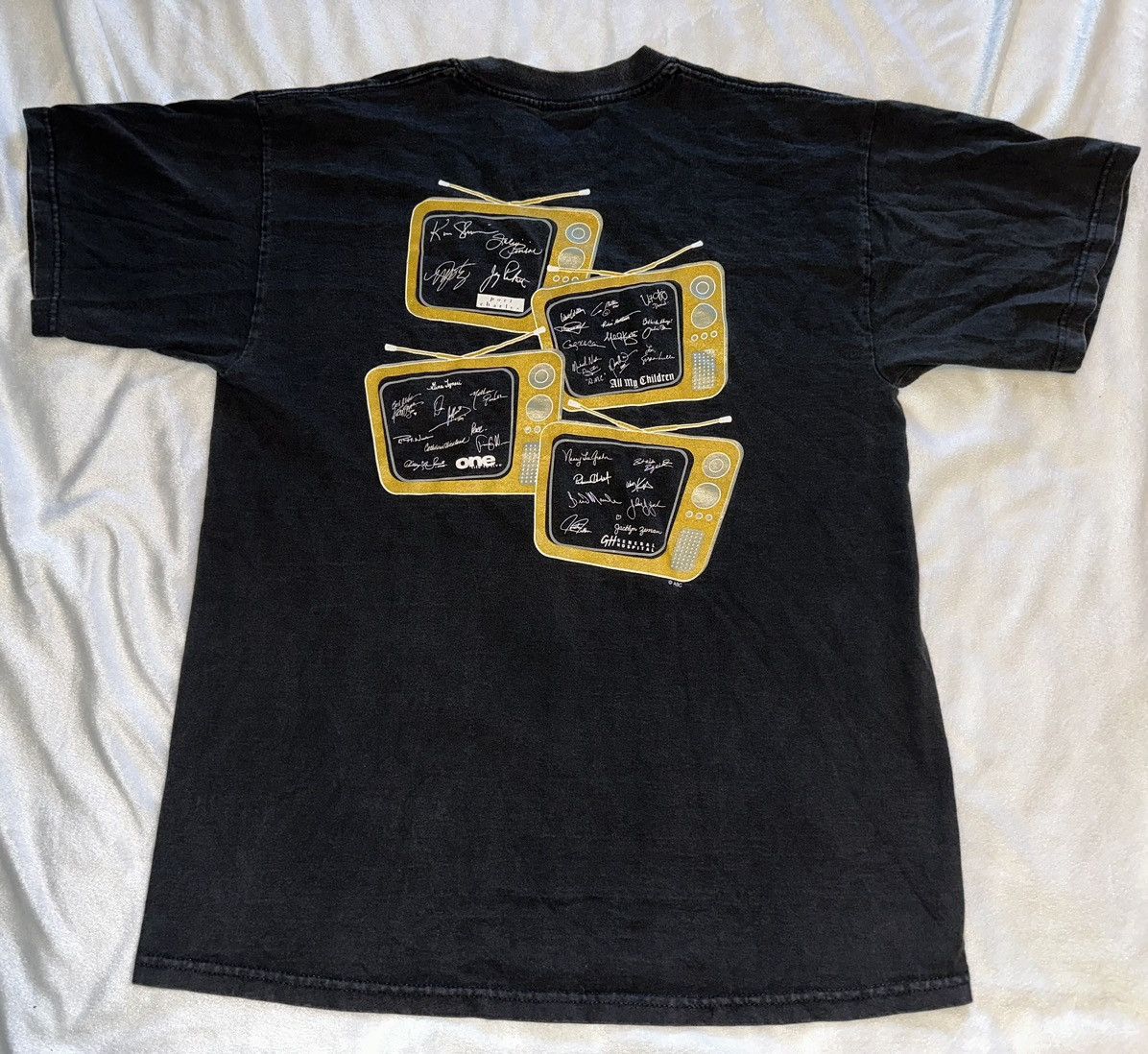 Disney × Vintage VTG 1998 ABC SUPER SOAP OPERA WEEKEND T SHIRT DISNEY WORLD-L Size US L / EU 52-54 / 3 - 8 Thumbnail