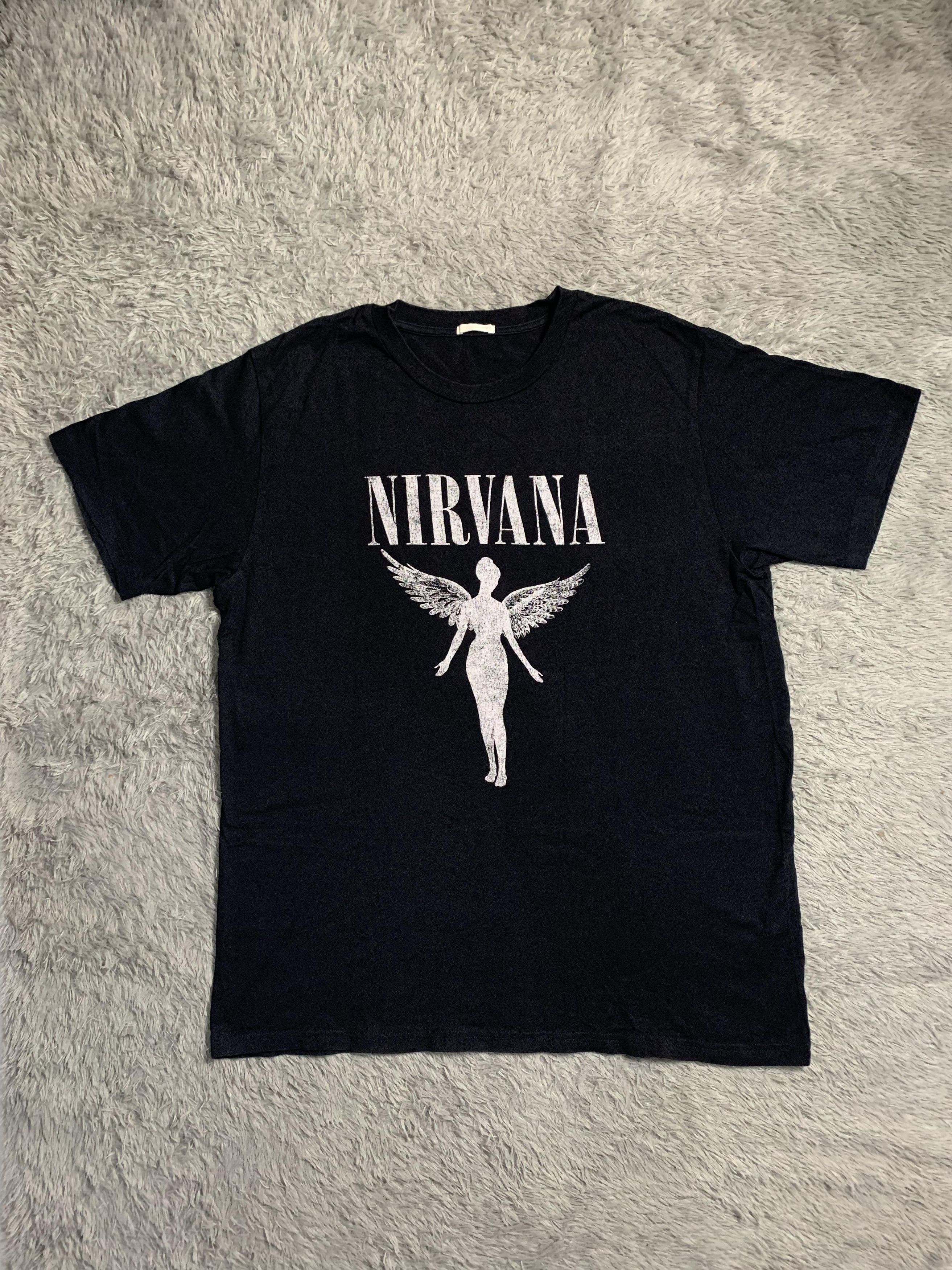 Vintage Nirvana In Utero t-shirt Size US XL / EU 56 / 4 - 2 Thumbnail