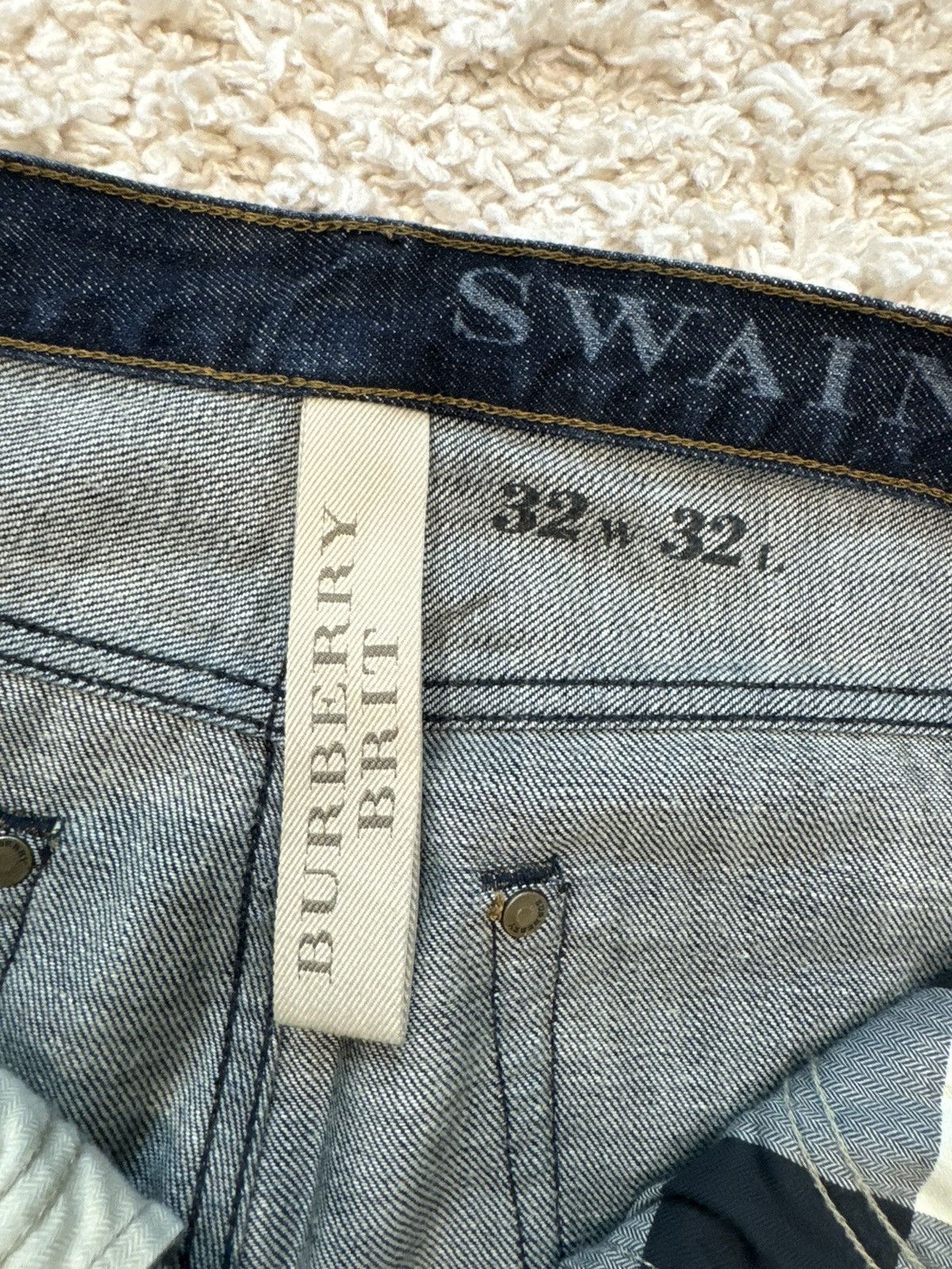 Burberry Burberry Brit Swaine Jeans – Indigo – Size 32 Size US 32 / EU 48 - 7 Thumbnail