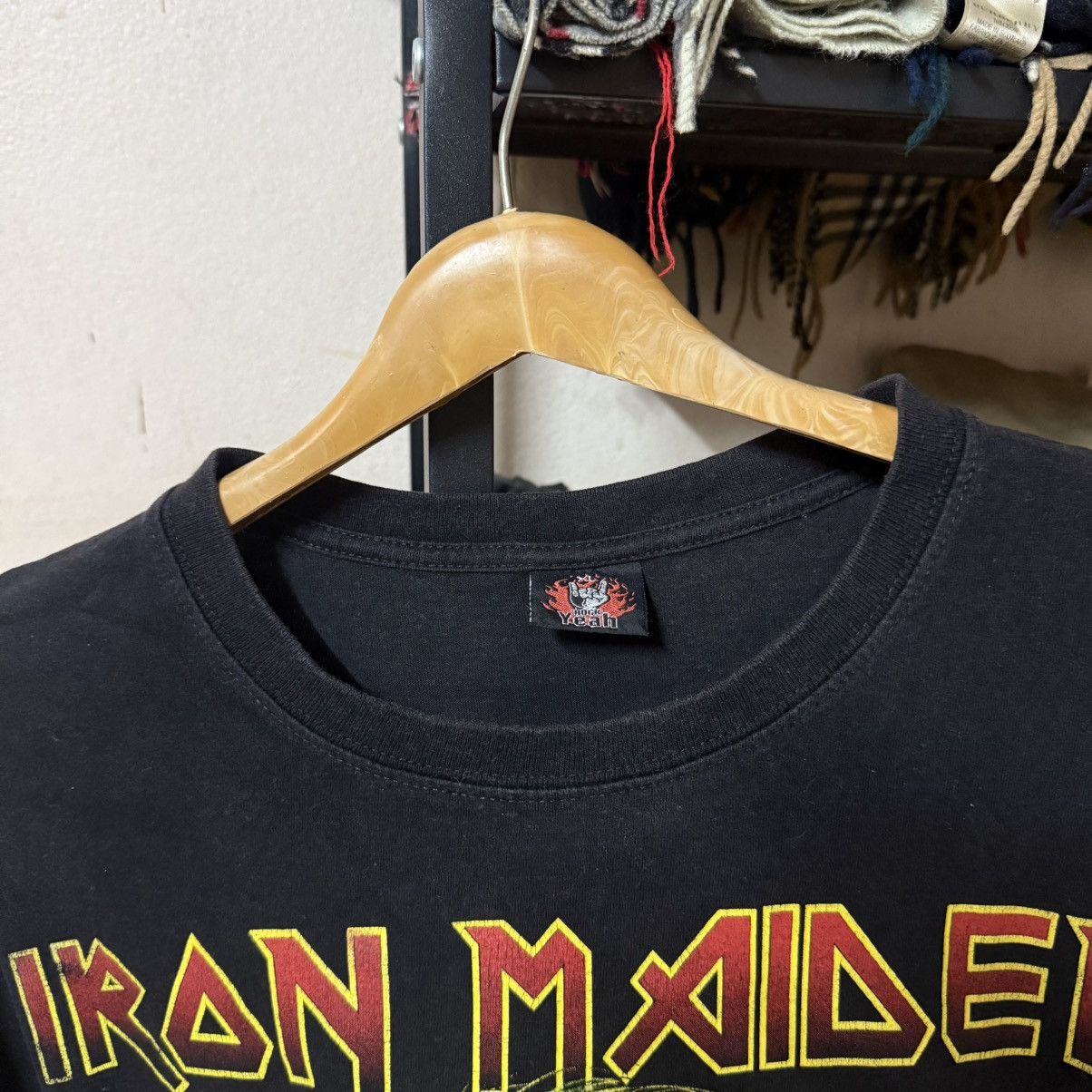 Band Tees Iron Maiden T-shirt Vintage Size US XL / EU 56 / 4 - 2 Thumbnail