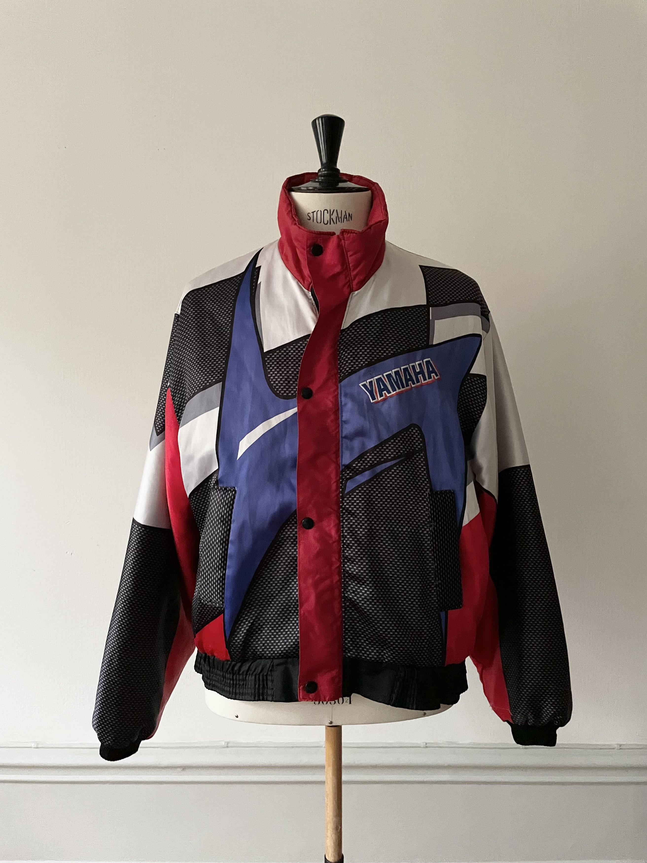 Yamaha 1990's Yamaha Racing Satin Jacket - Large Size US L / EU 52-54 / 3 - 1 Thumbnail